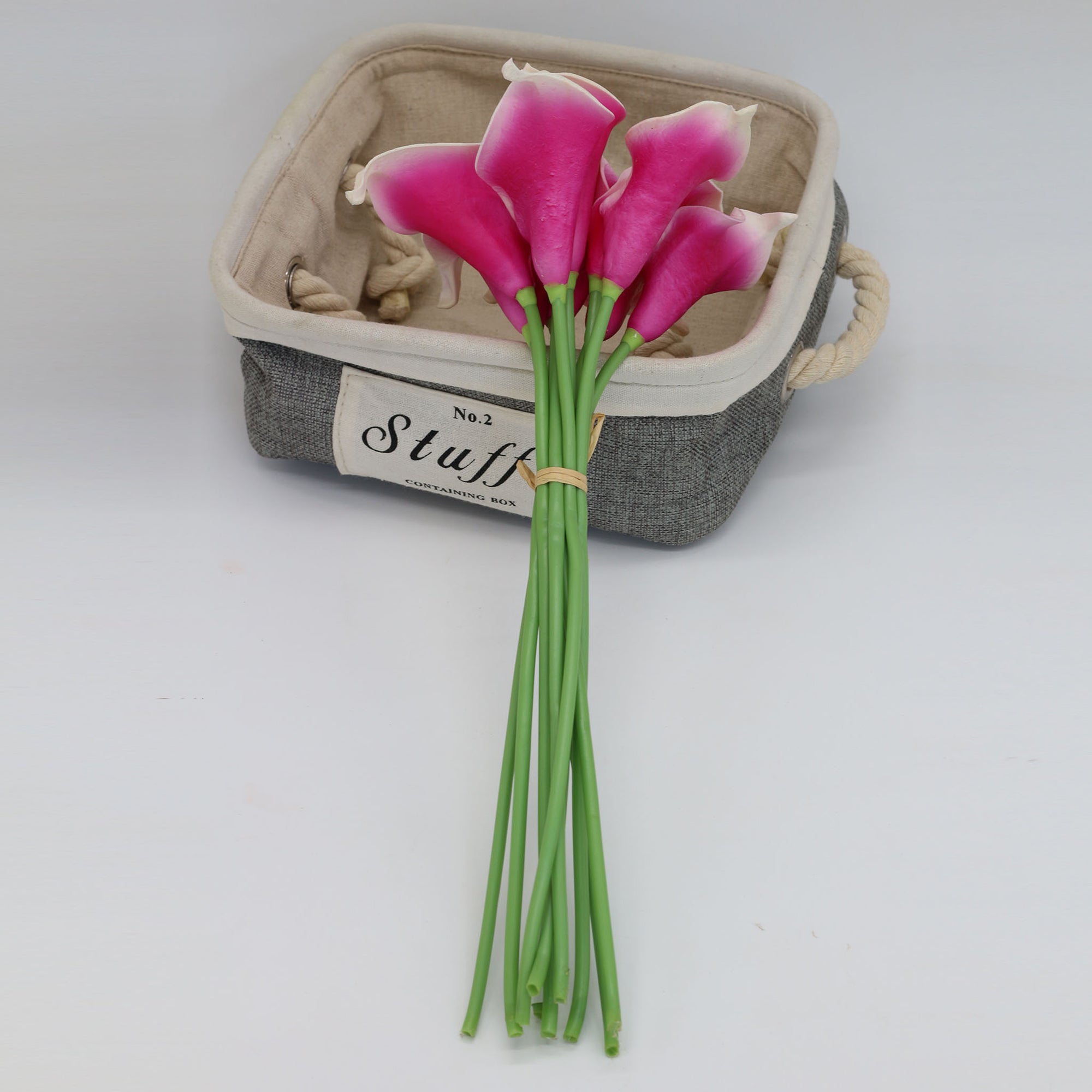 PU Calla Lily Picasso Fuschia Calla Lilies Flowers Wedding Decor
