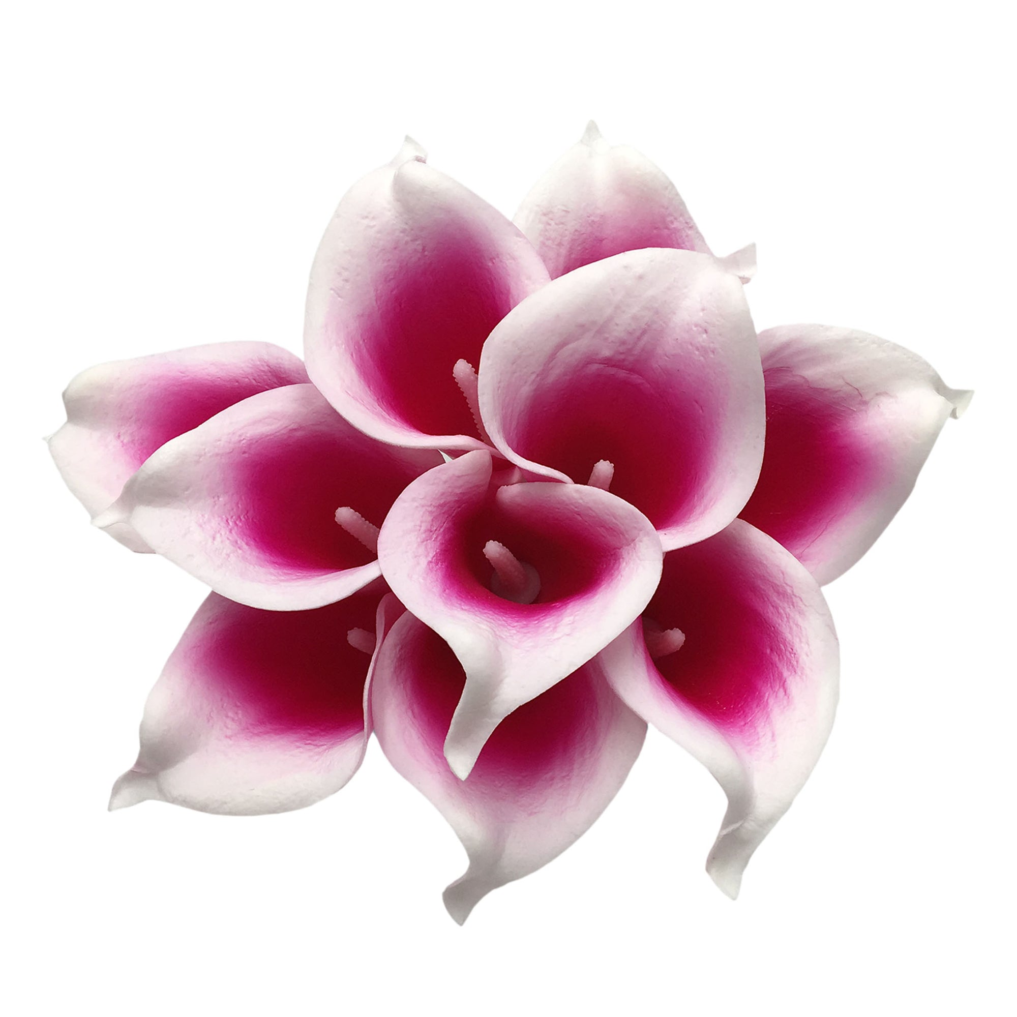 PU Calla Lily Picasso Fuschia Calla Lilies Flowers Wedding Decor