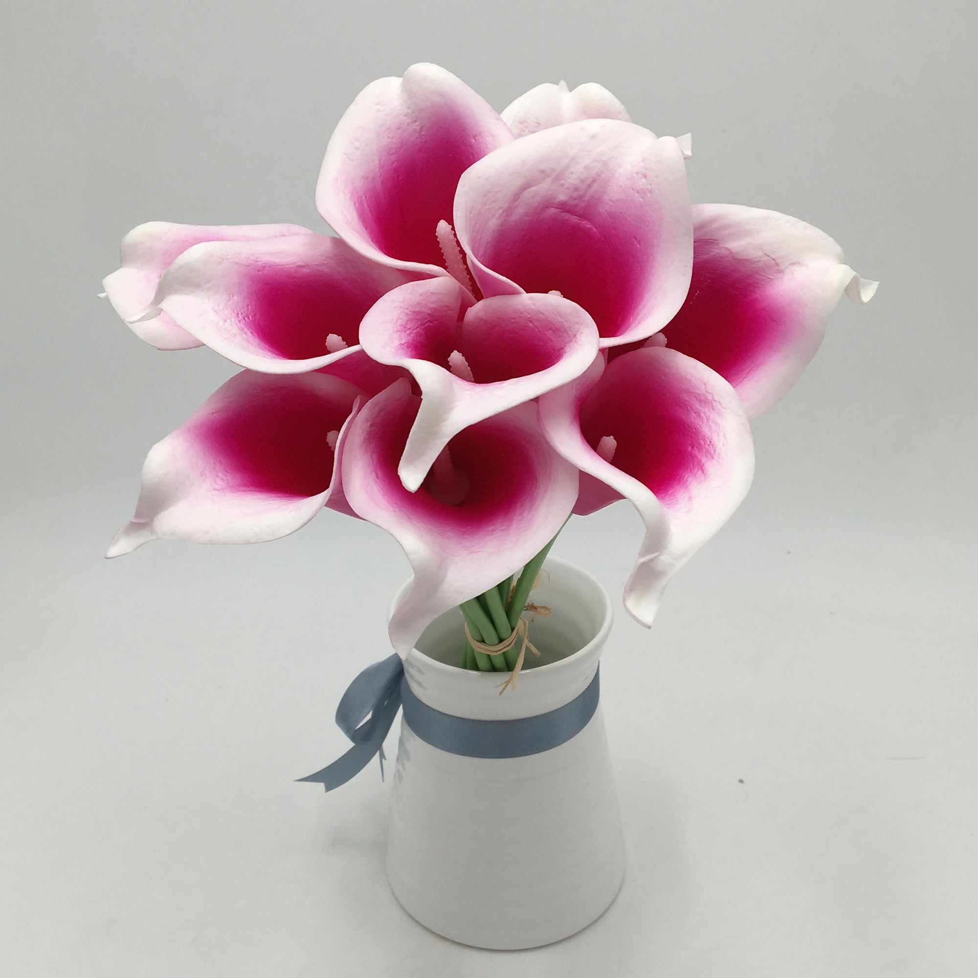 PU Calla Lily Picasso Fuschia Calla Lilies Flowers Wedding Decor