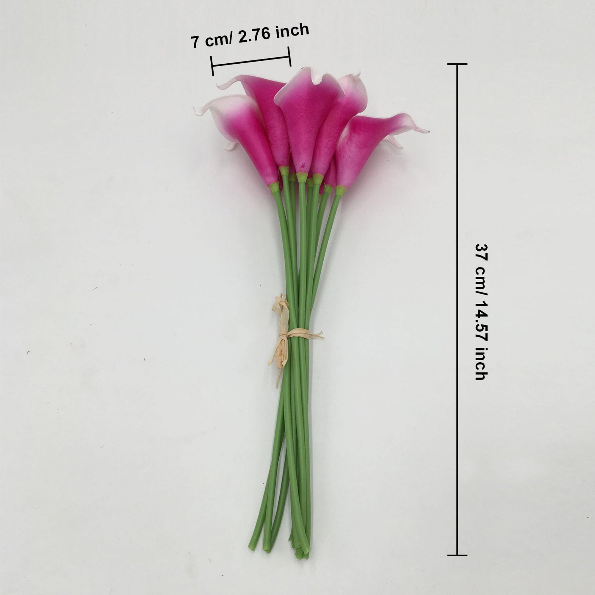 PU Calla Lily Picasso Fuschia Calla Lilies Flowers Wedding Decor
