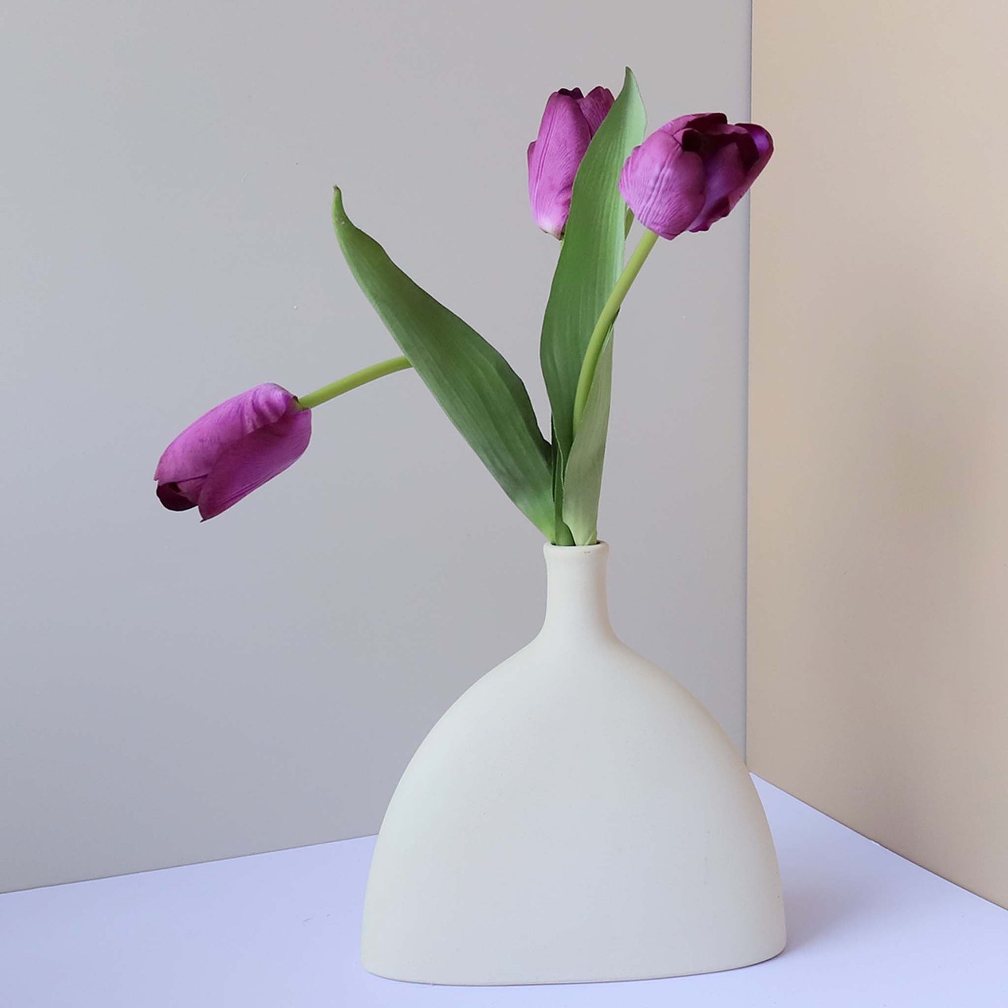 Real Touch Tulips Silk Flowers for Home Decor