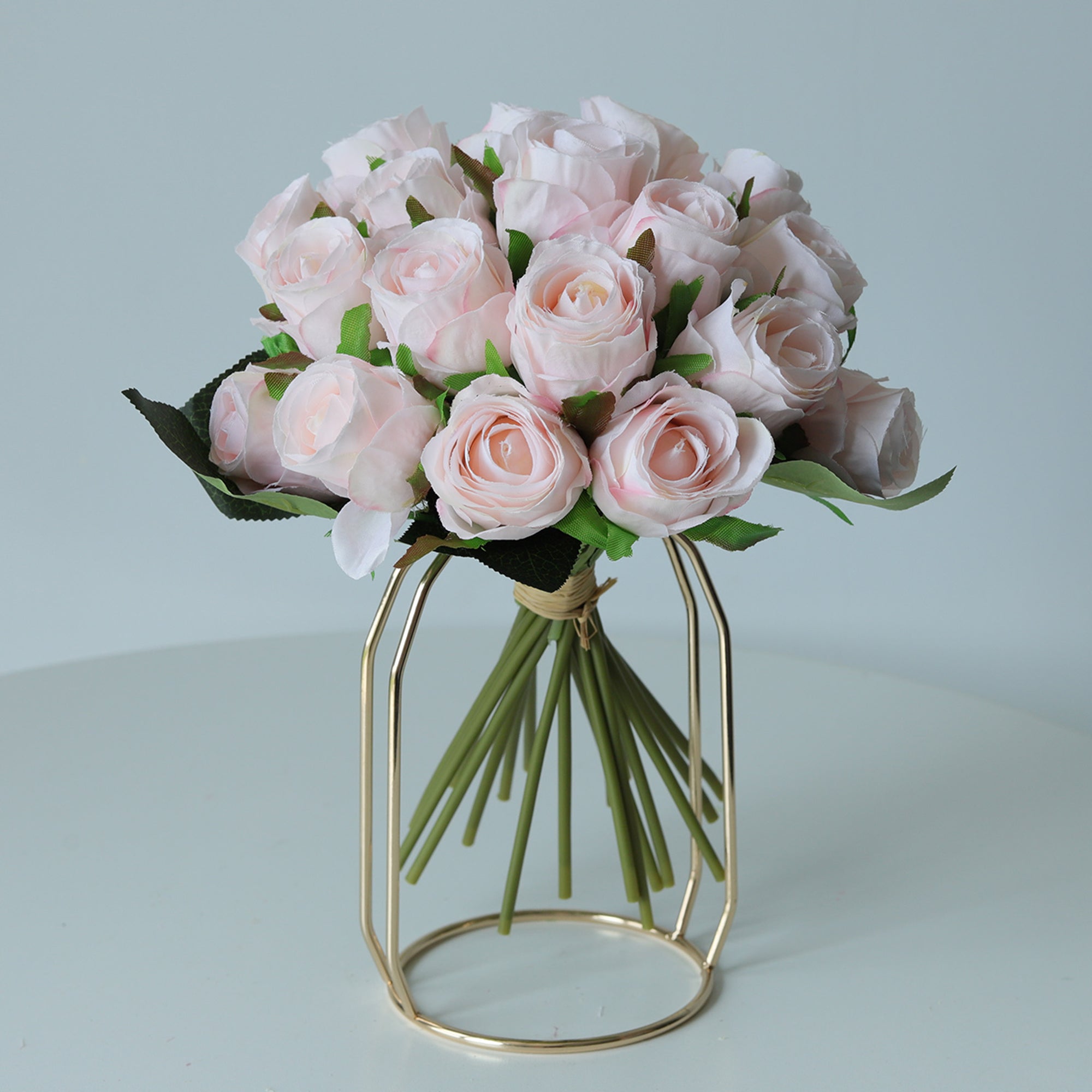 Artificial Silk Rose Buds Bouquet