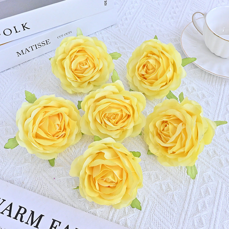 Silk Cabbages Roses Bulk Artificial Flowers