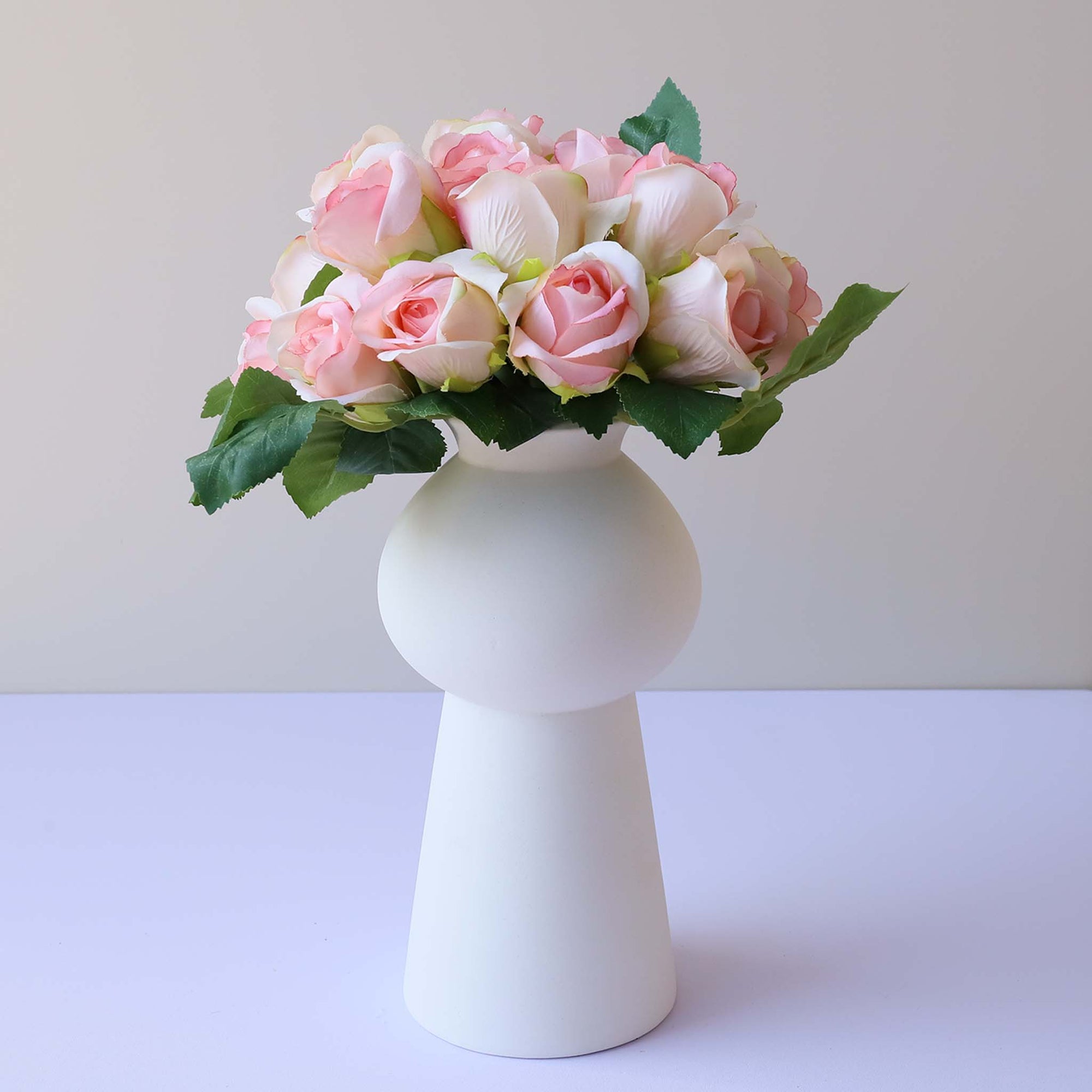 Small Flower Bouquet Silk Roses Bunches