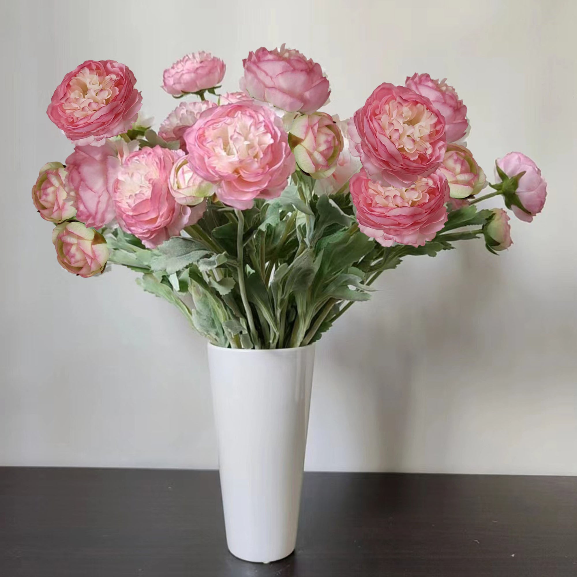 Artificial Ranunculus Flower Branch for Home Arrangement