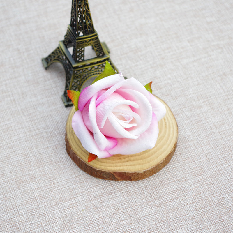 Artificial Flowers Silk Rosebud Flower Heads