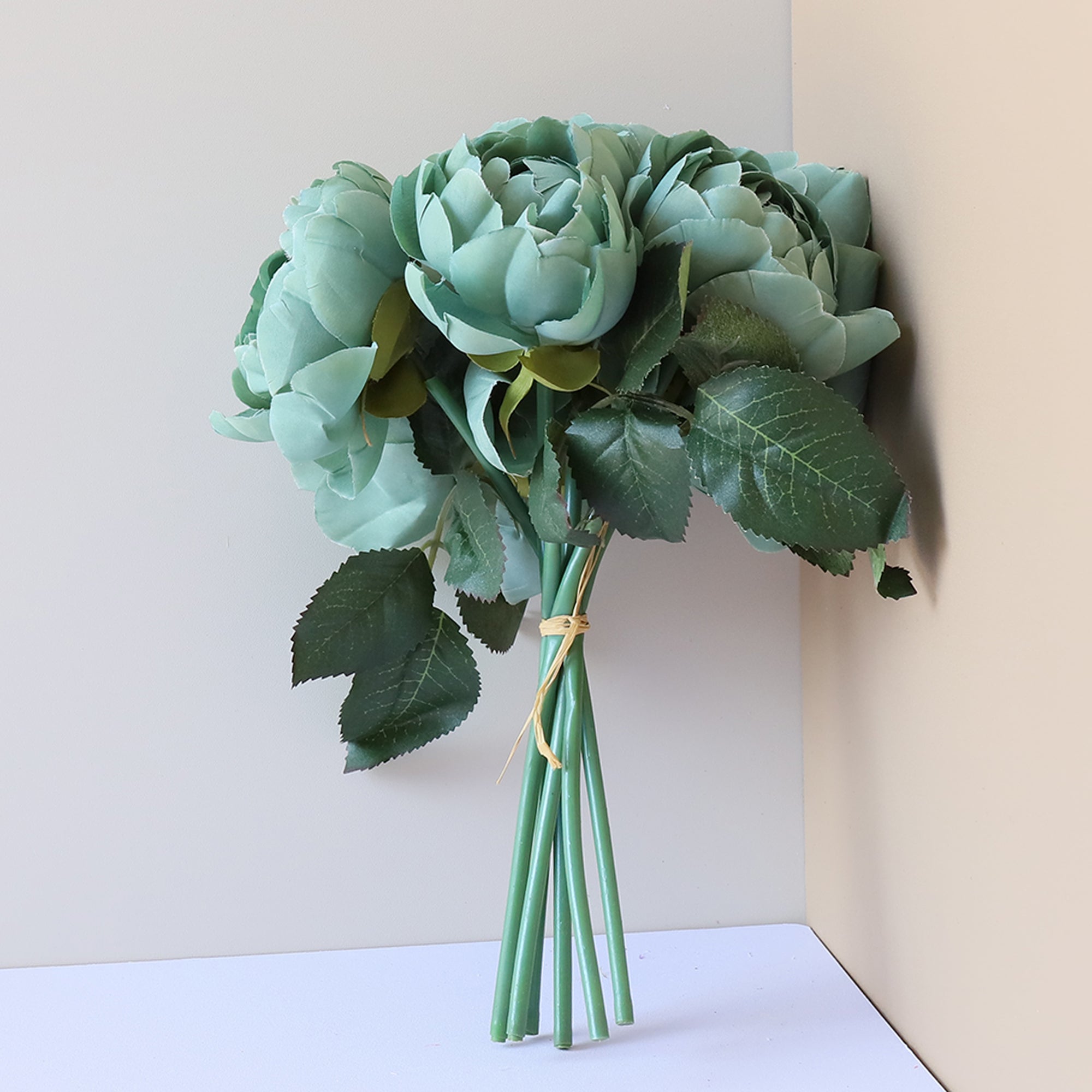 Faux Silk Peony Bouquet Artificial Flower Arrangement Wedding Centerpieces Decor