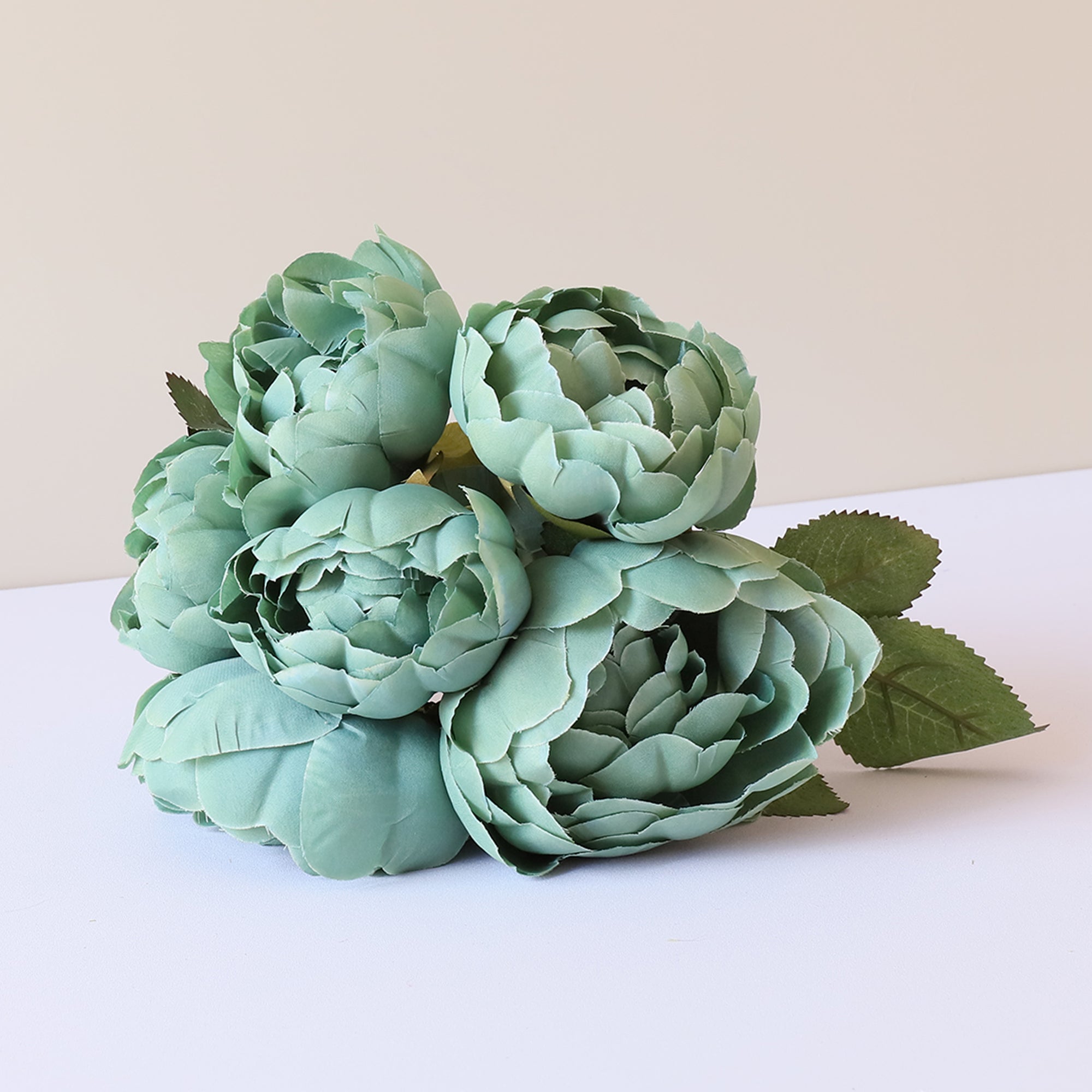 Faux Silk Peony Bouquet Artificial Flower Arrangement Wedding Centerpieces Decor
