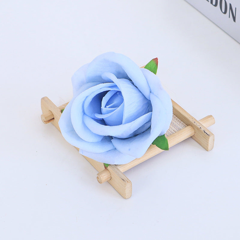 Artificial Flowers Silk Rosebud Flower Heads