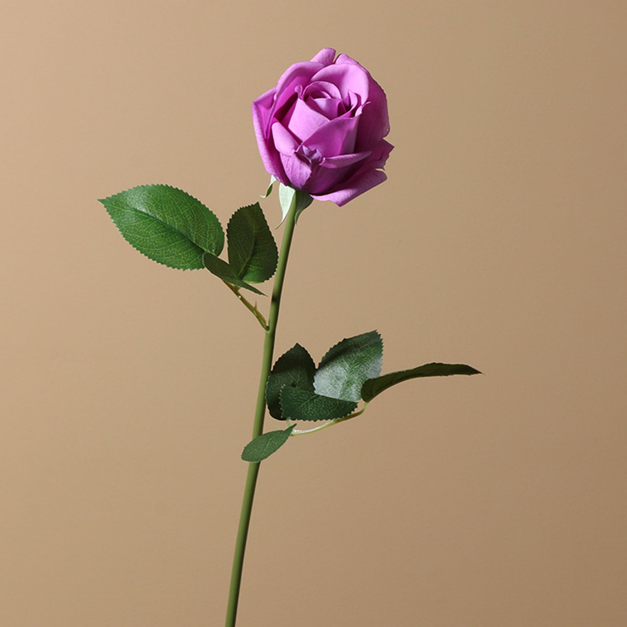 Realistic Flowers Real Touch Half Open Roses 22"