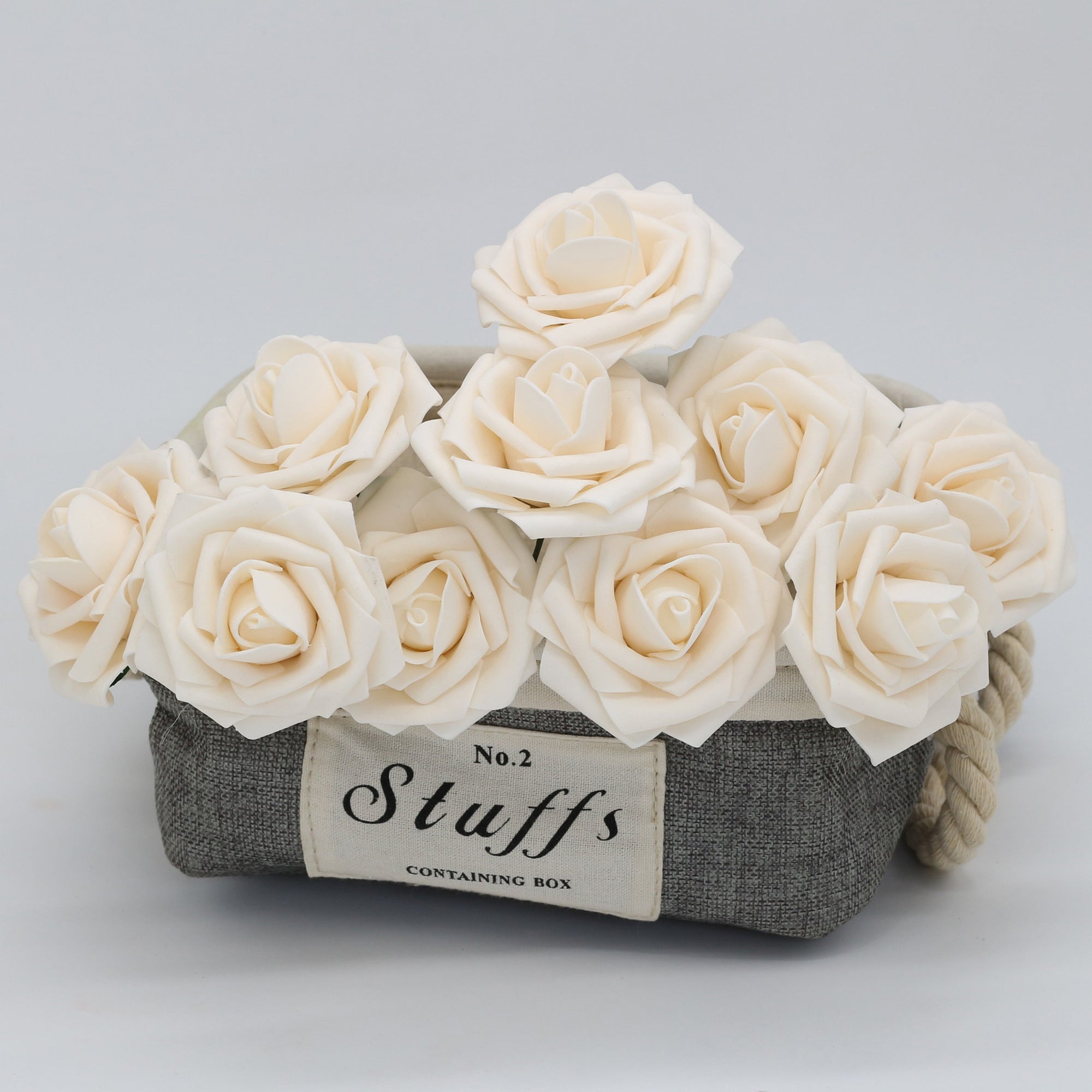 Wedding Flowers Ivory Roses Champagne Roses Artificial
