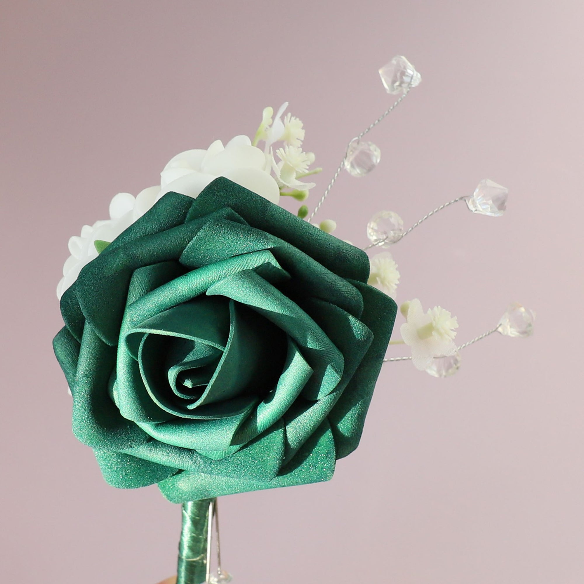 Emerald Green Wedding Bouquet Package