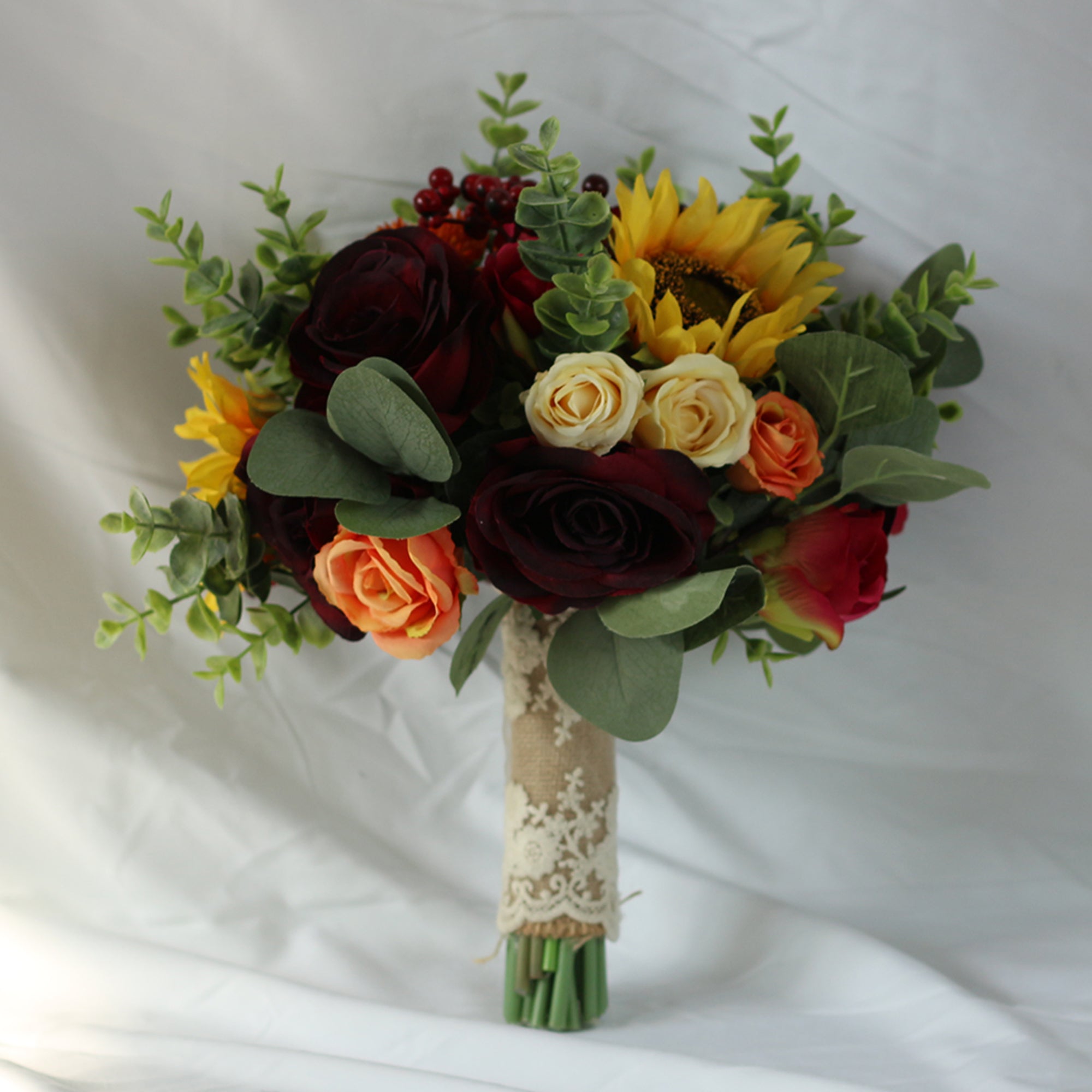 Sunflower Bridal Bouquet Rustic Fall Wedding Bouquet