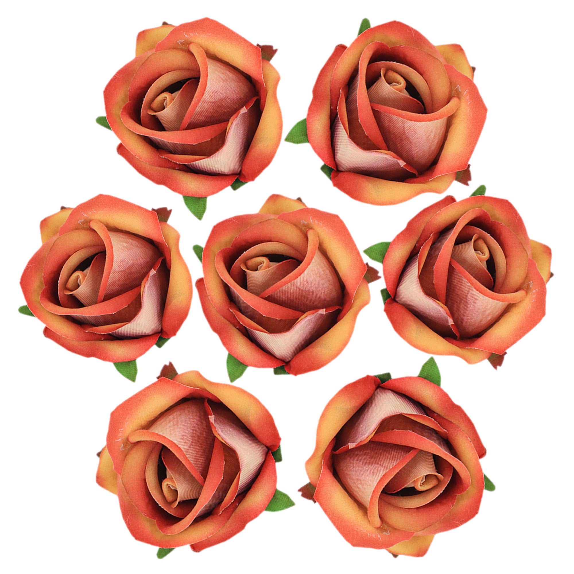 Artificial Flowers Silk Rosebud Flower Heads