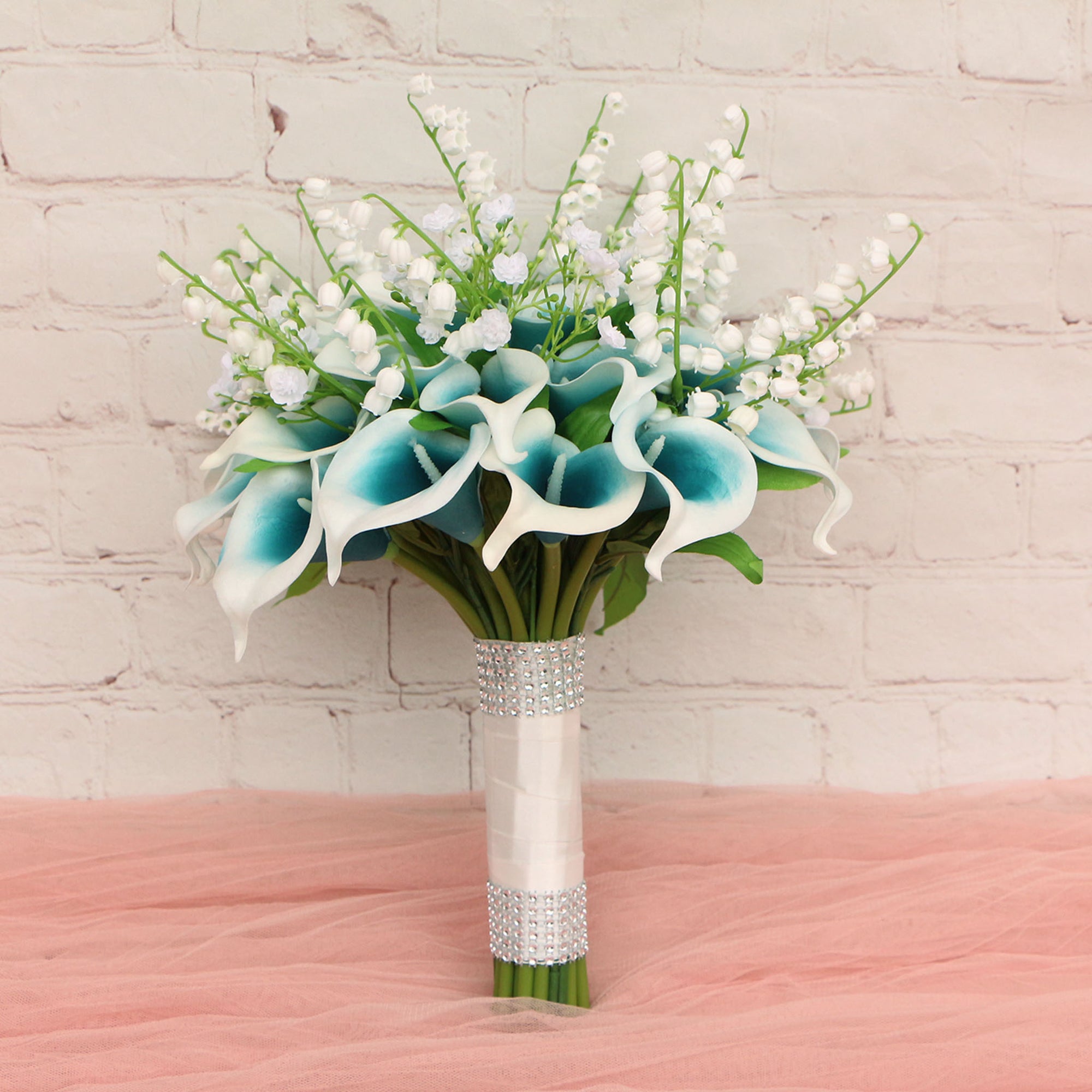 Calla Lily Bouquet Lily of the Valley for Bride Bridesmaids
