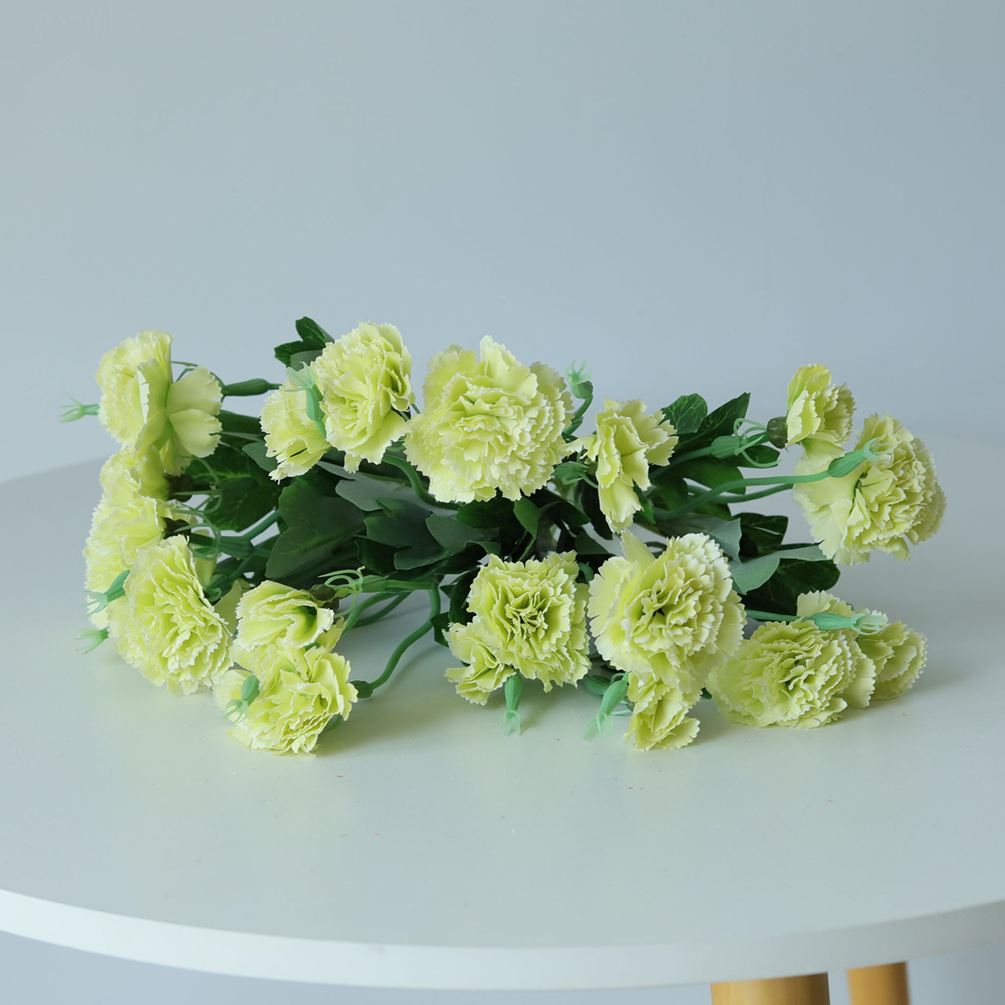 Fake Carnation Spray Silk Flowers Carnation Bush