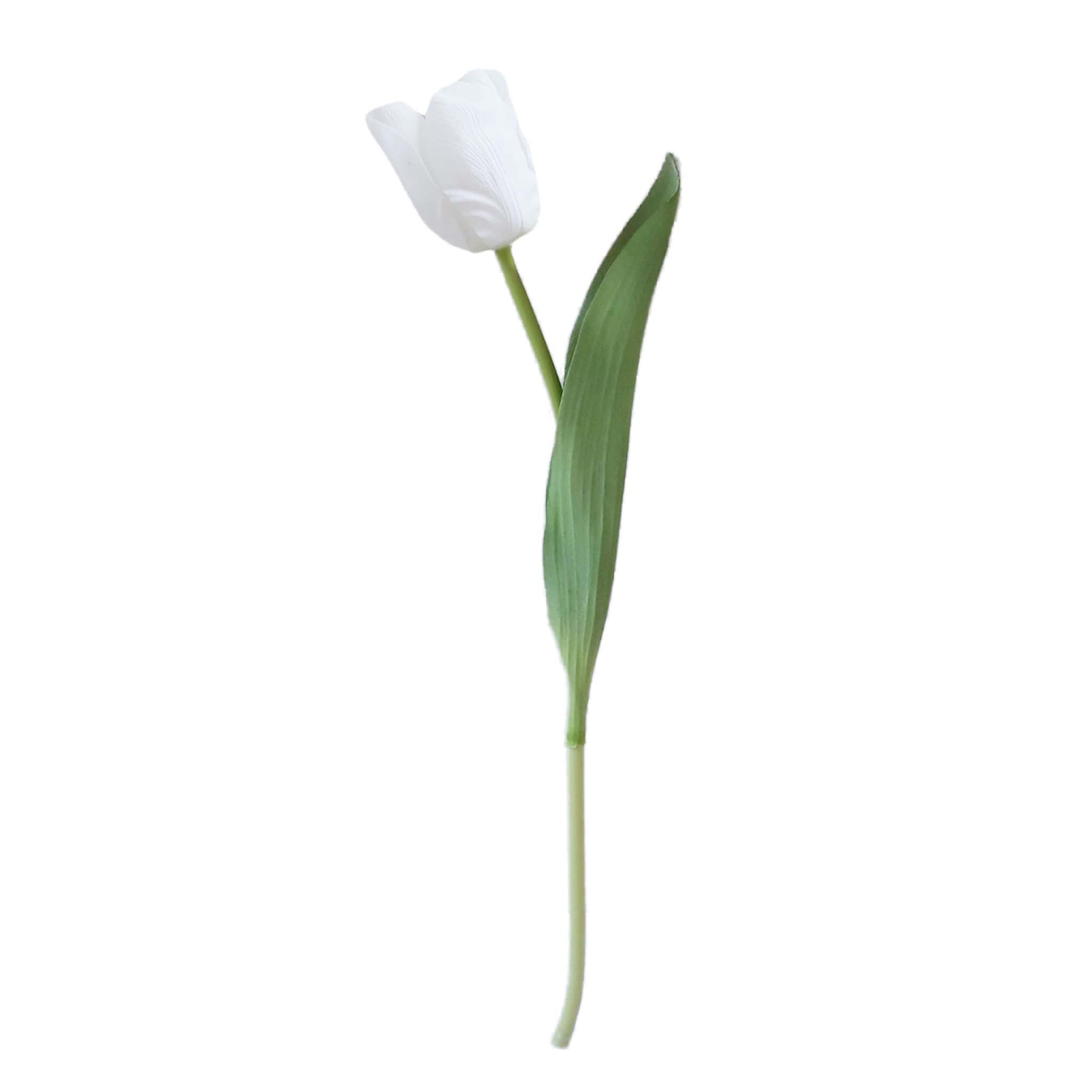 Real Touch Tulips Silk Flowers for Home Decor