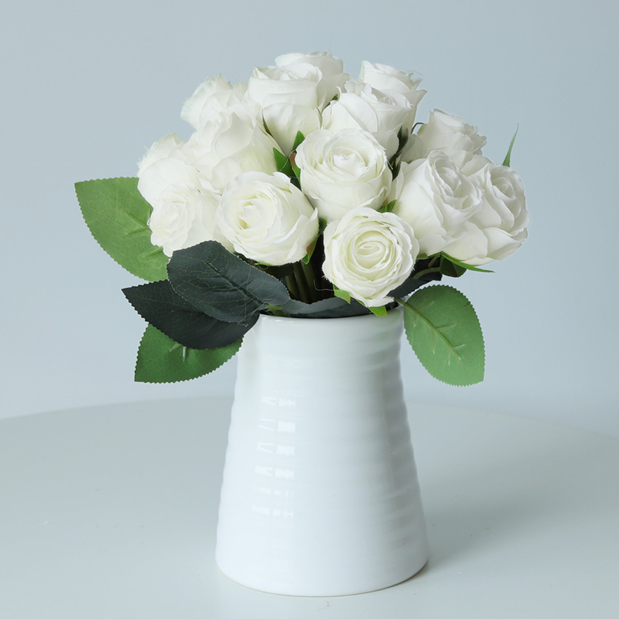 Artificial Silk Rose Buds Bouquet