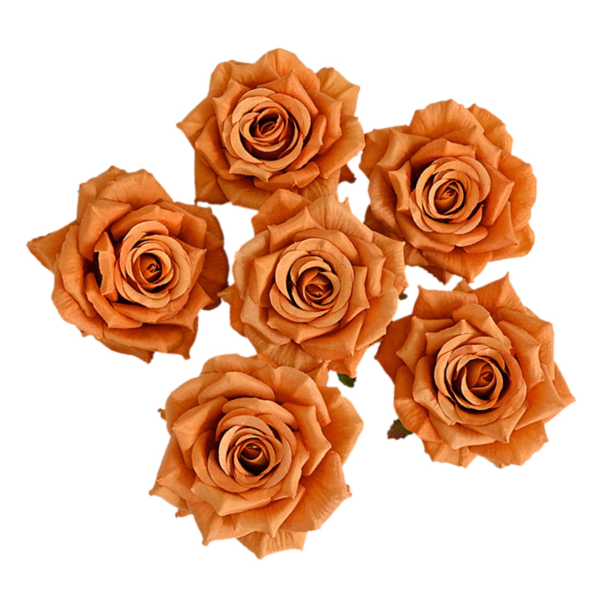 Wholesale Silk Flat Roses Artificial Flowers Crafts