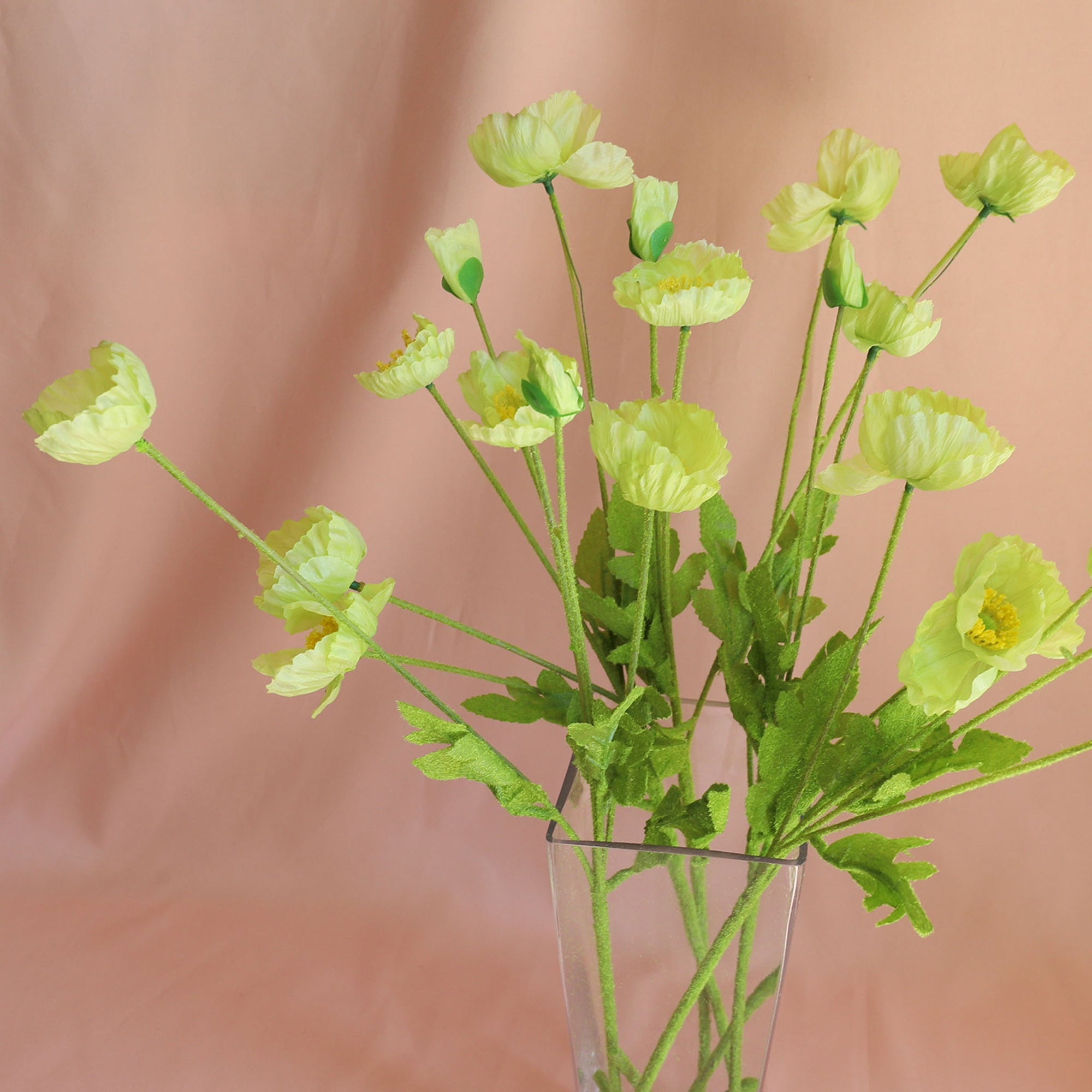 Artificial Poppies Silk Poppy Flowers