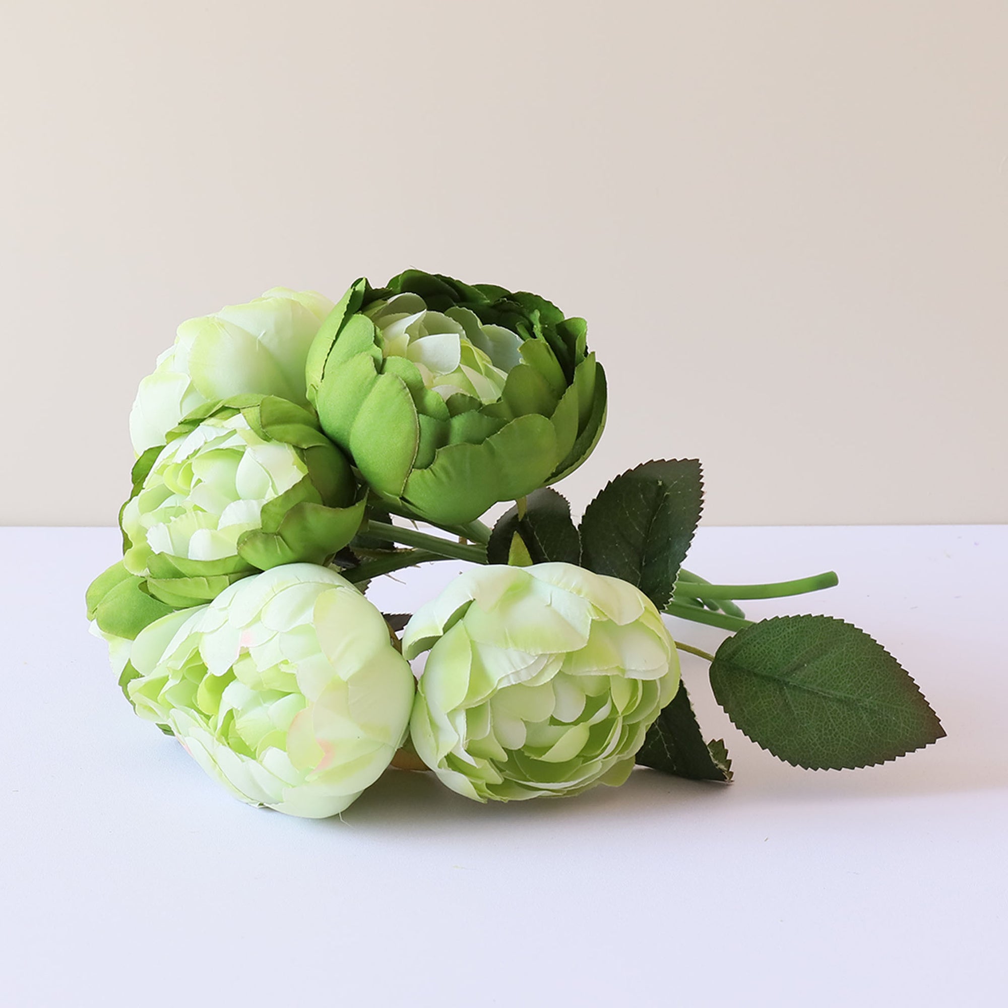Faux Silk Peony Bouquet Artificial Flower Arrangement Wedding Centerpieces Decor
