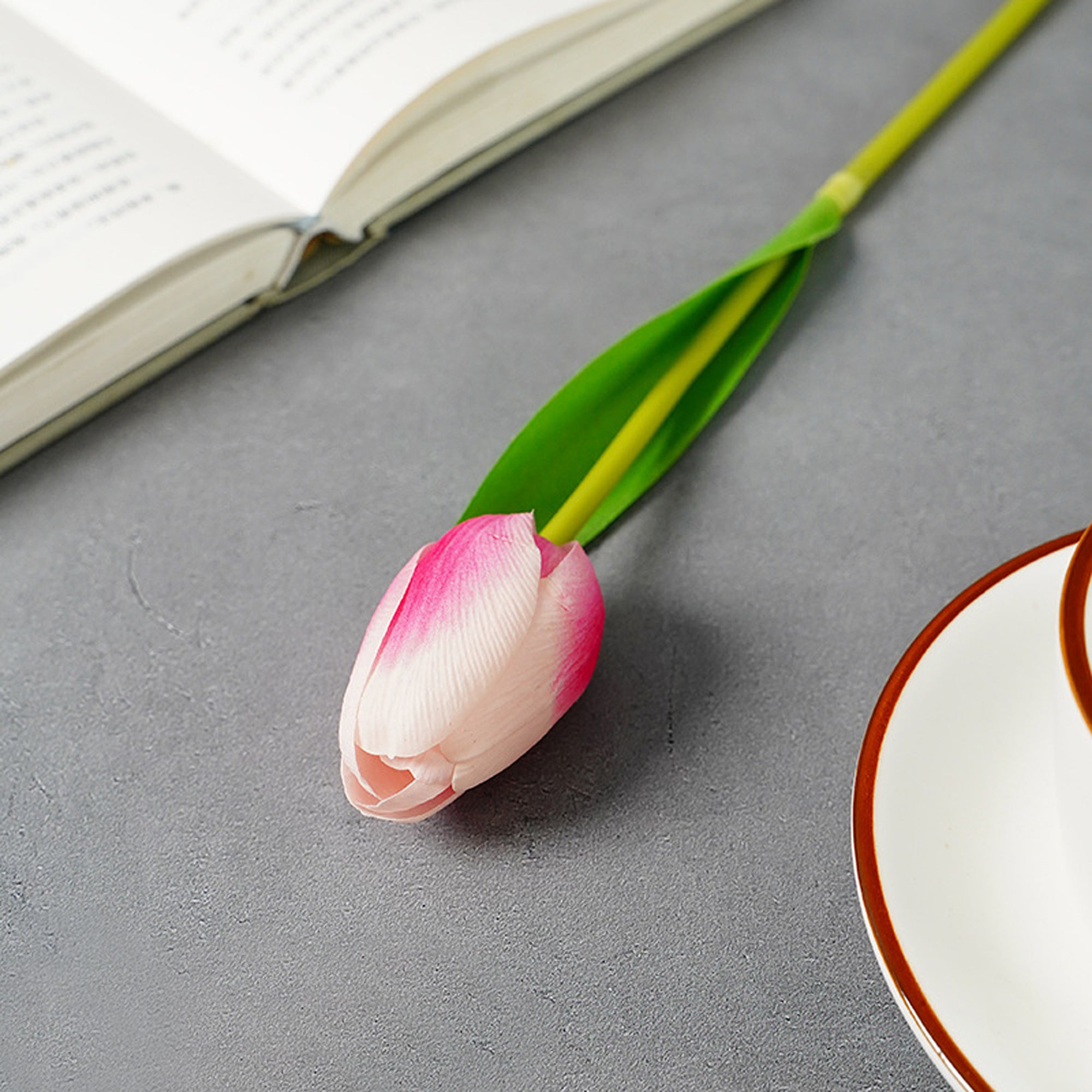 Artificial Tulips Real Touch Flower Arrangement