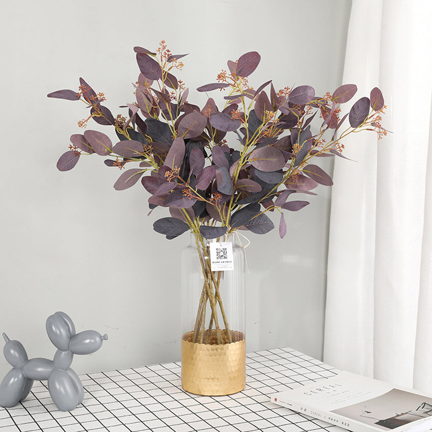 Artificial Realistic Eucalyptus Leaves 28"