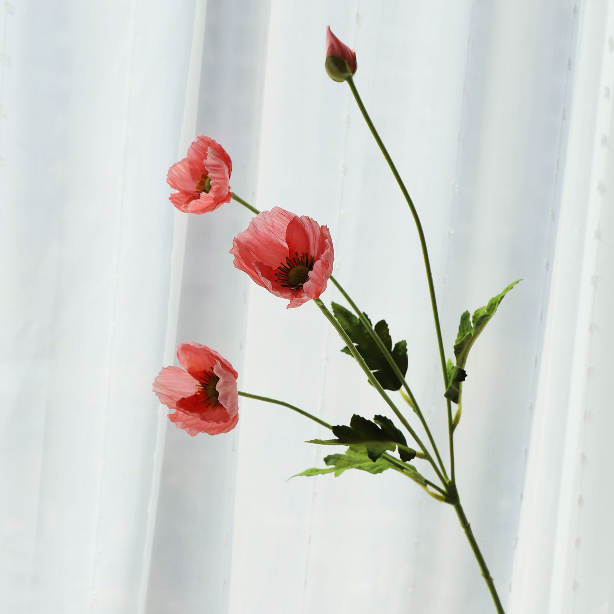 Artificial Poppies Silk Poppy Flowers