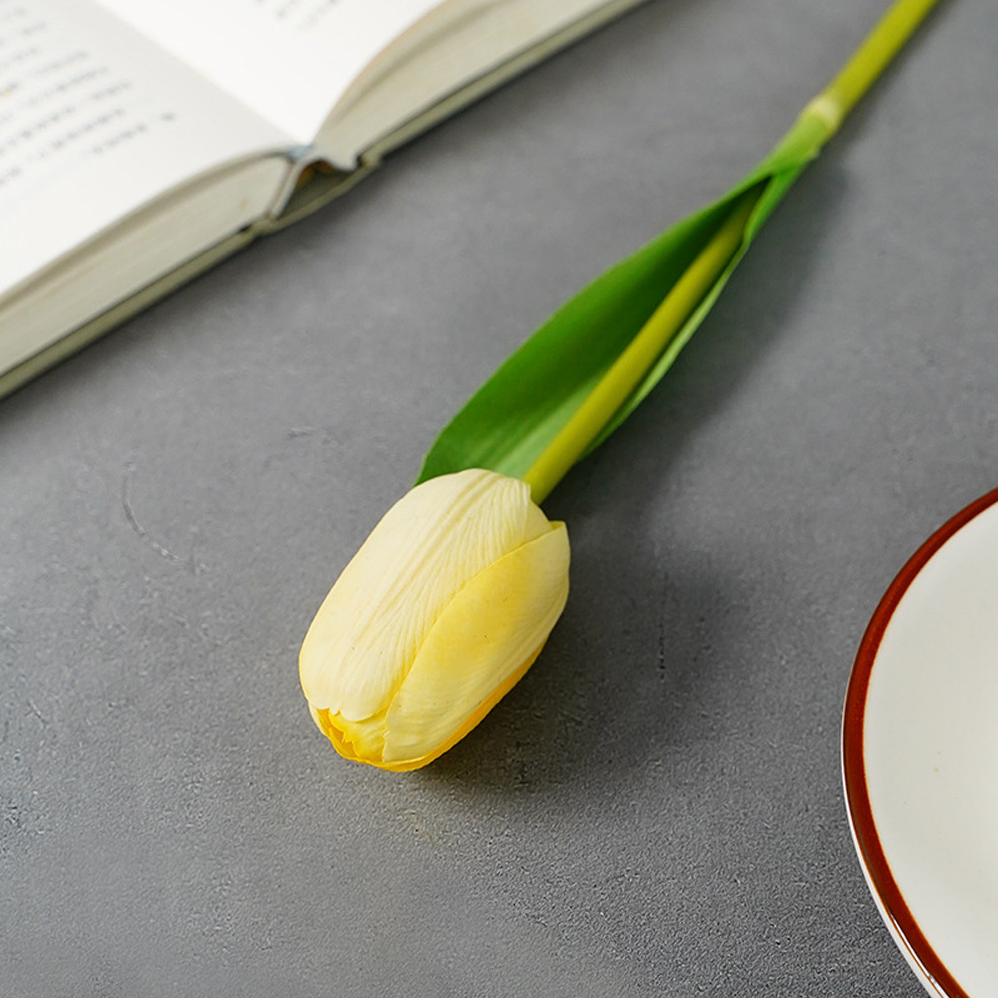Artificial Tulips Real Touch Flower Arrangement