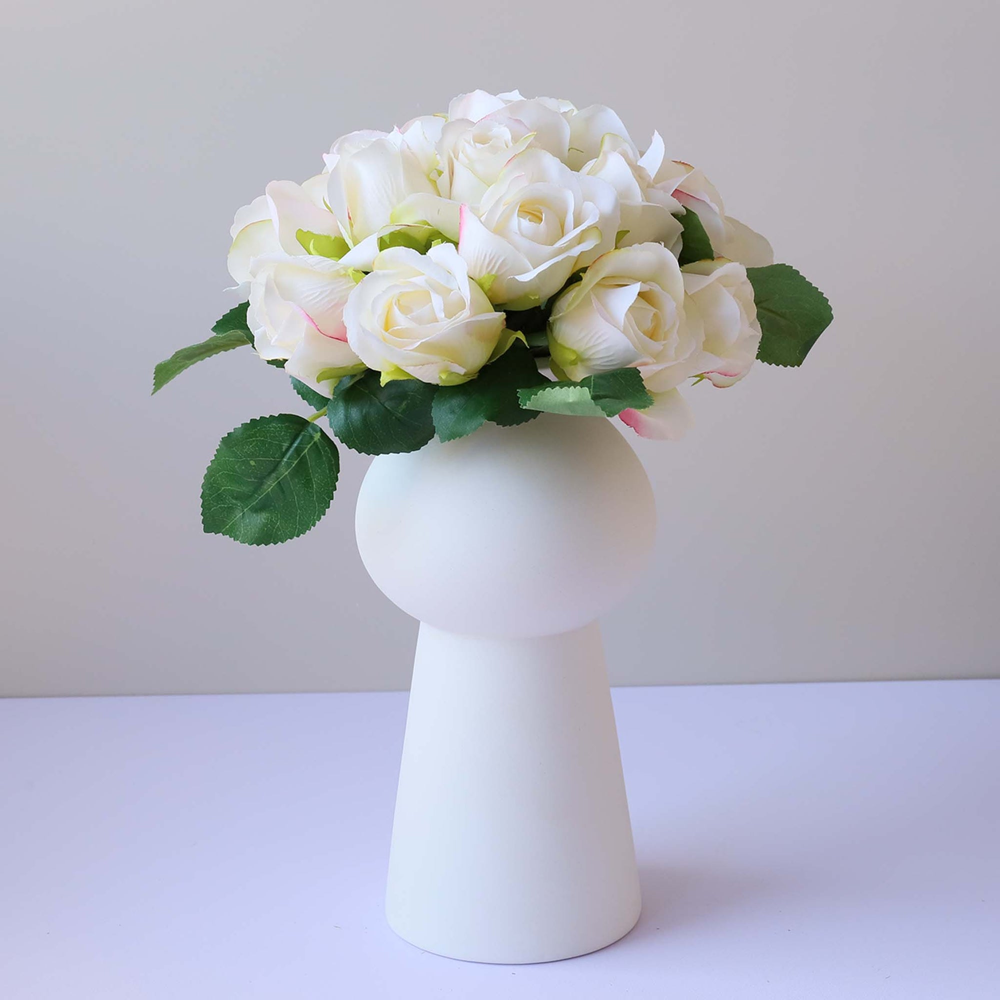 Small Flower Bouquet Silk Roses Bunches