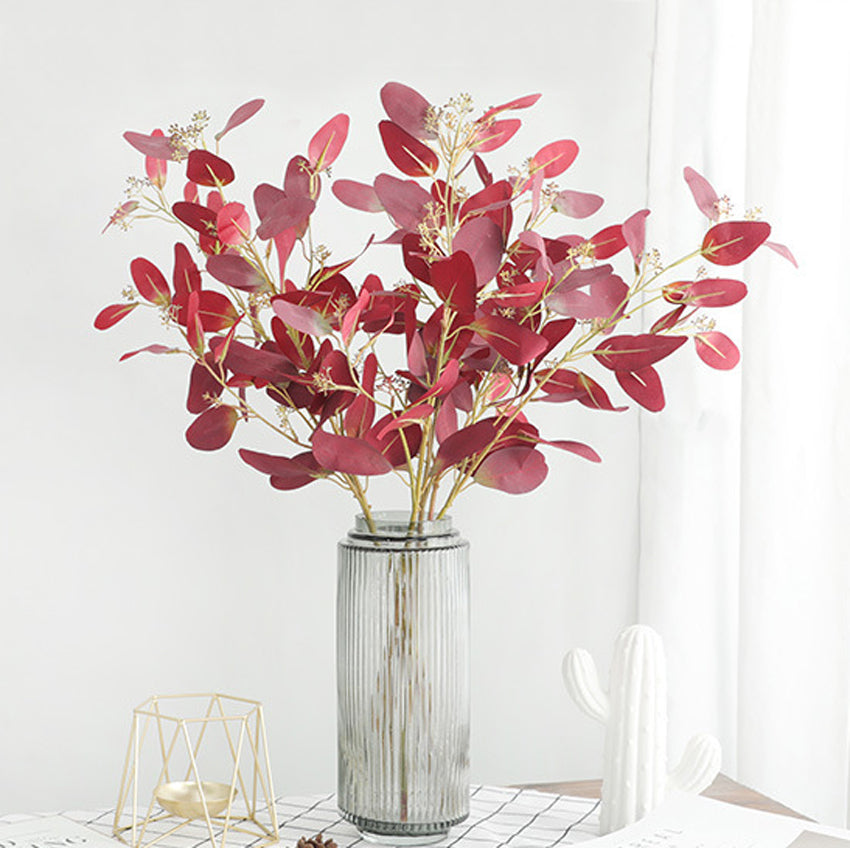 Artificial Realistic Eucalyptus Leaves 28"