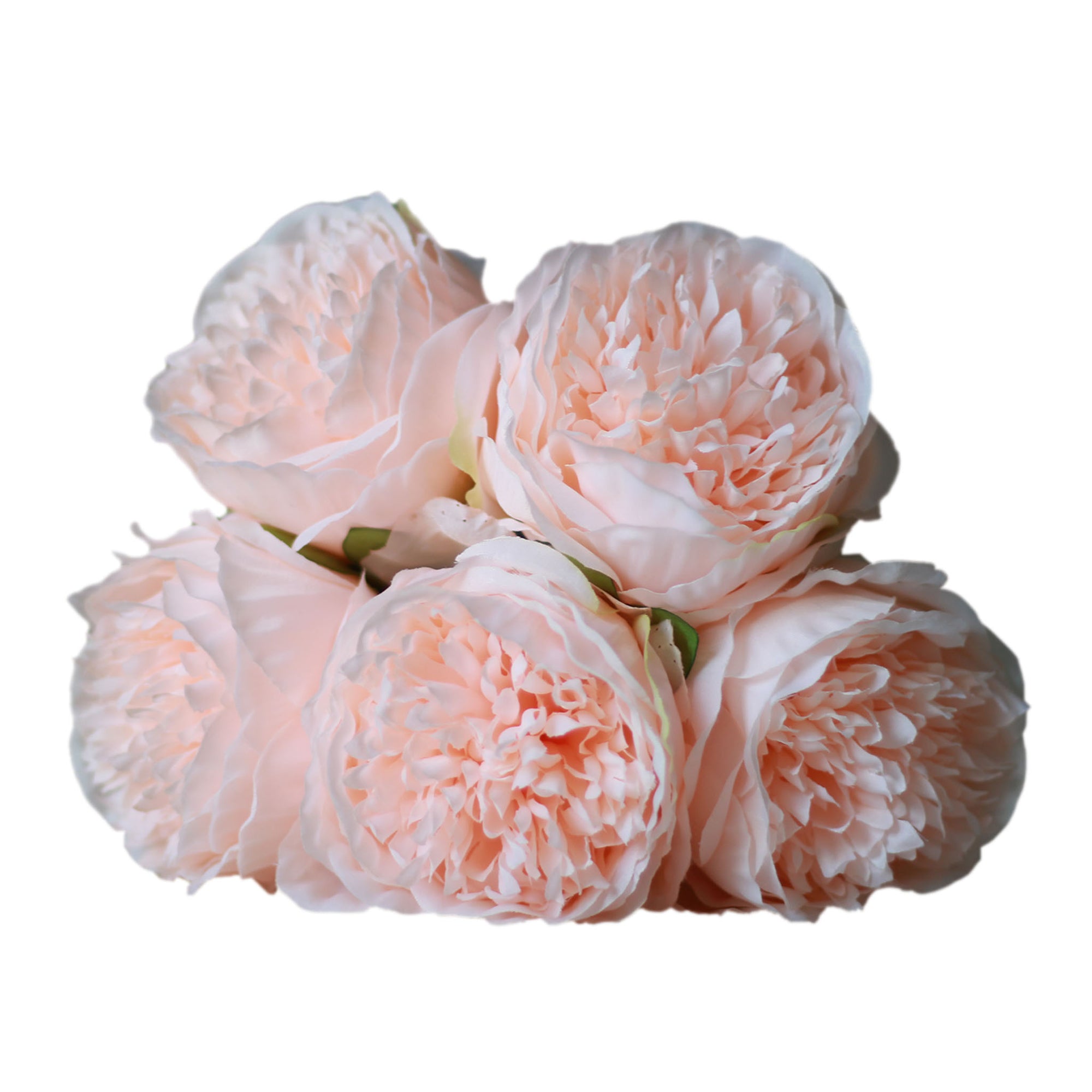 Blush Peony Silk Wedding Flowers Peony Bouquet