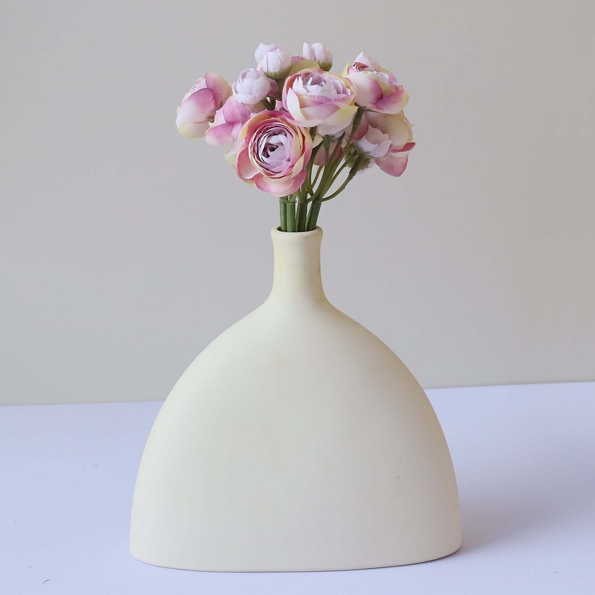 Small Peony Silk Ranunculus Flower Bundle