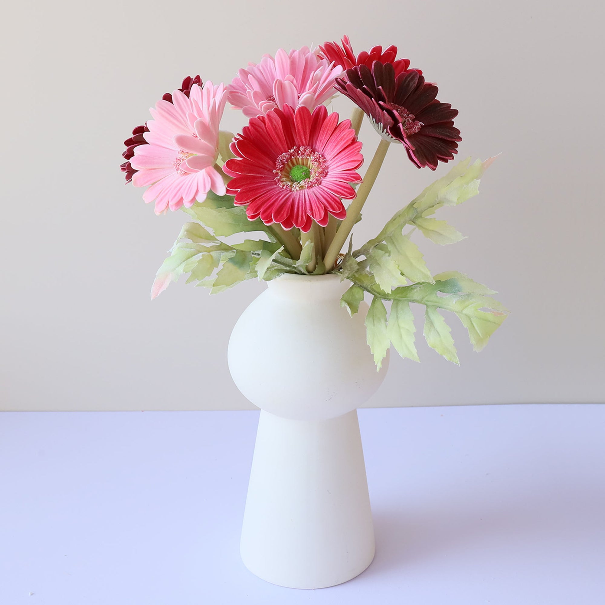 Artificial Gerbera Daisy Bouquet Real Touch Flowers for Wedding Bouquets