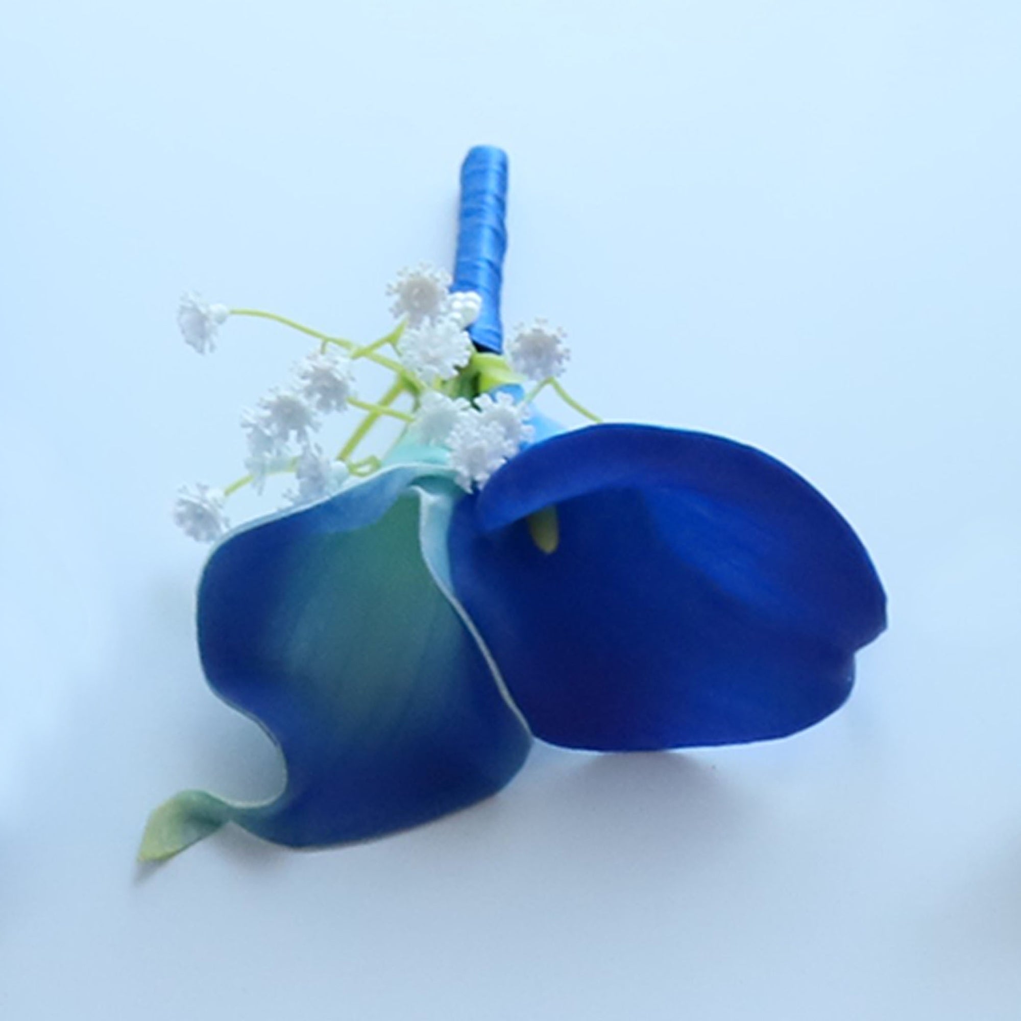 Royal Blue Wedding Bouquets Set