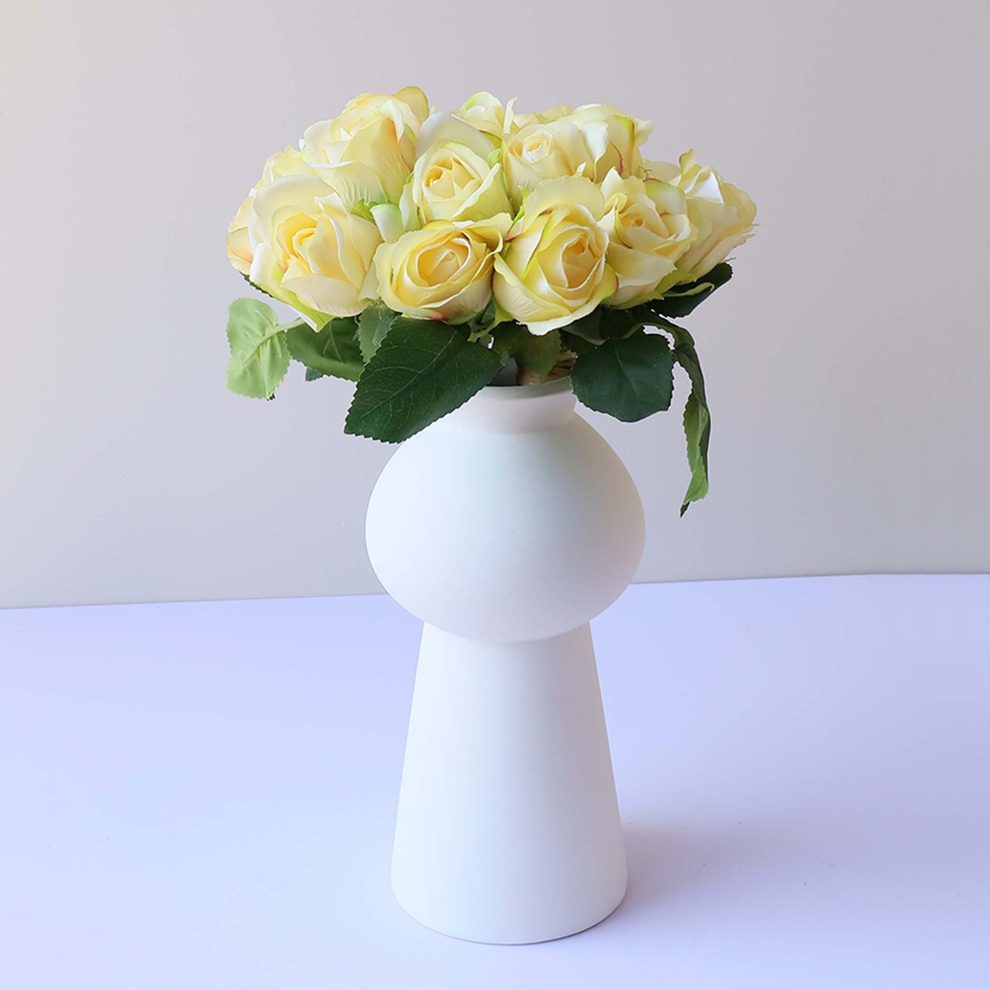 Small Flower Bouquet Silk Roses Bunches