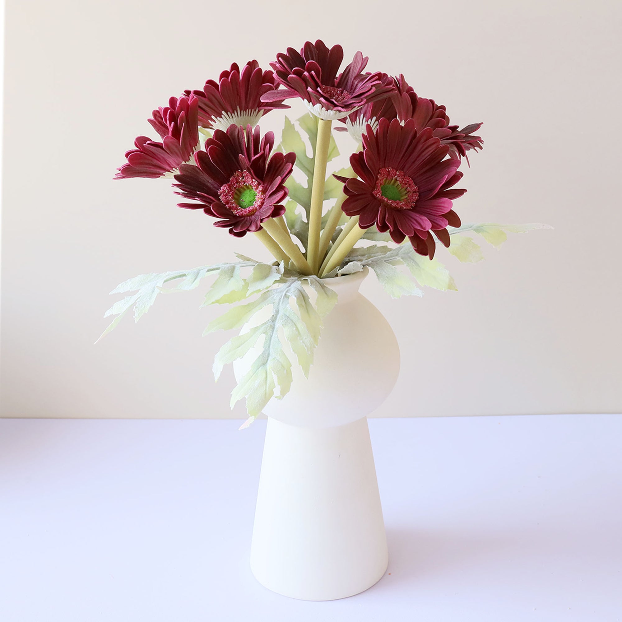 Artificial Gerbera Daisy Bouquet Real Touch Flowers for Wedding Bouquets