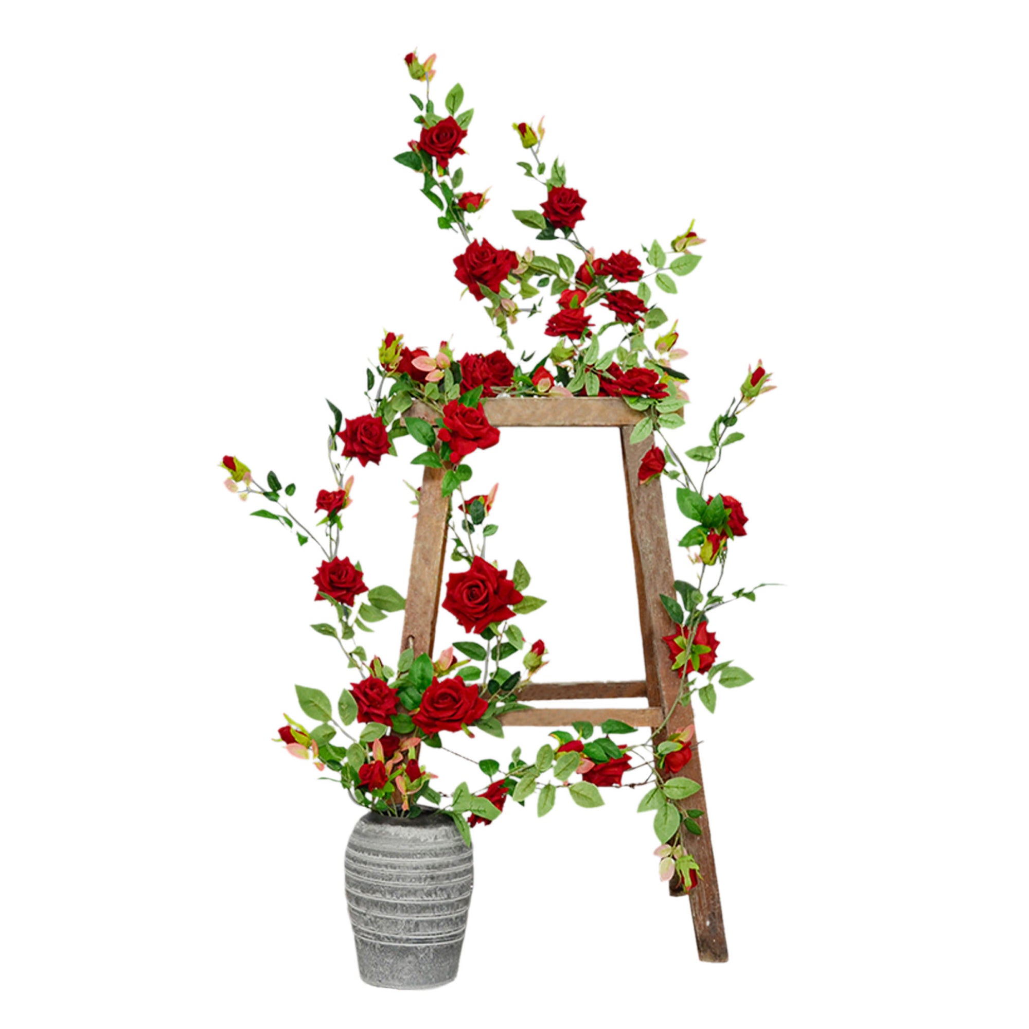 Artificial Flower Vines Velvet Roses Garland