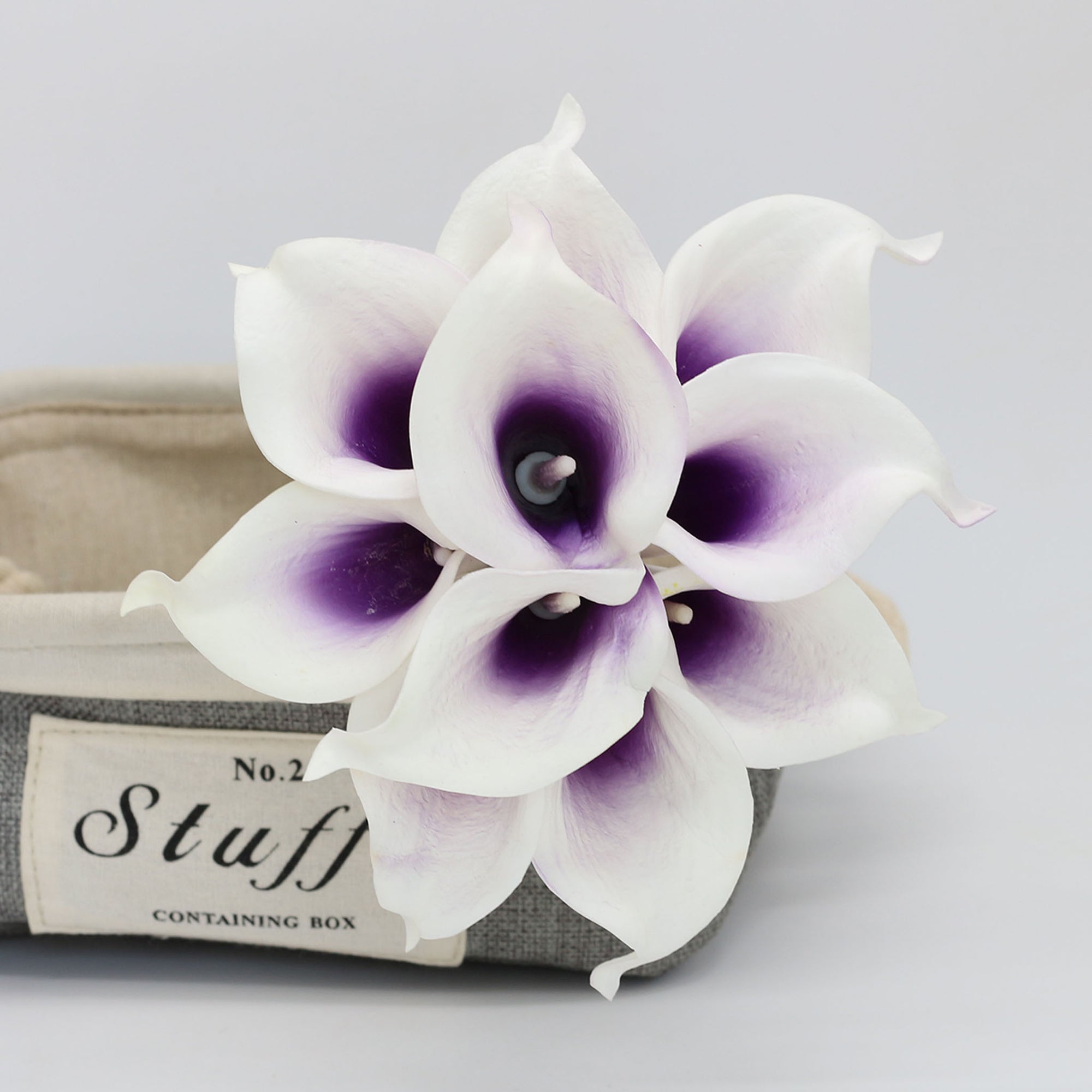 Eggplant Purple Calla Lily Wedding Bouquet