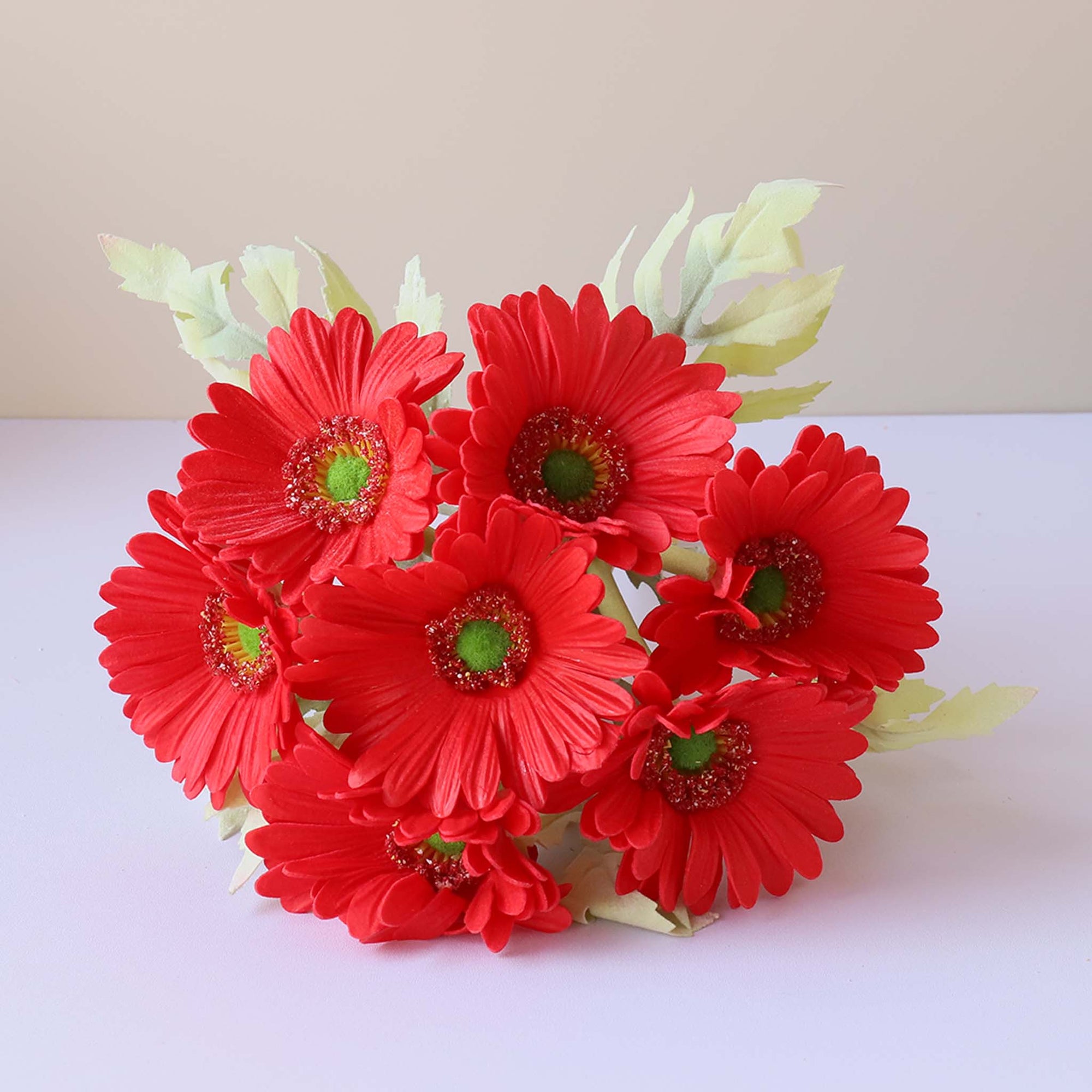 Artificial Gerbera Daisy Bouquet Real Touch Flowers for Wedding Bouquets