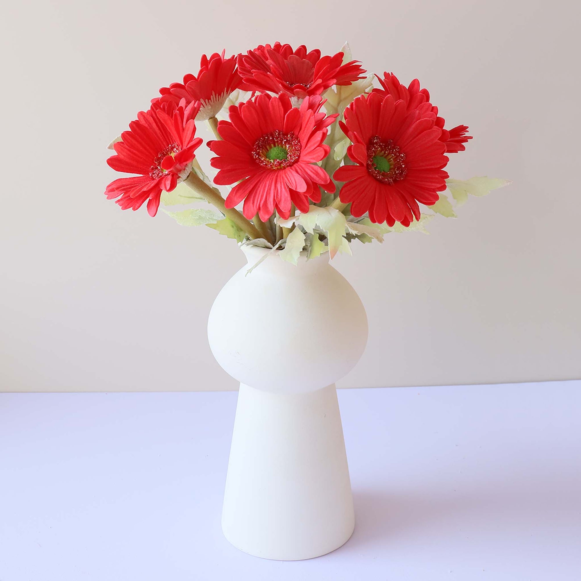 Artificial Gerbera Daisy Bouquet Real Touch Flowers for Wedding Bouquets