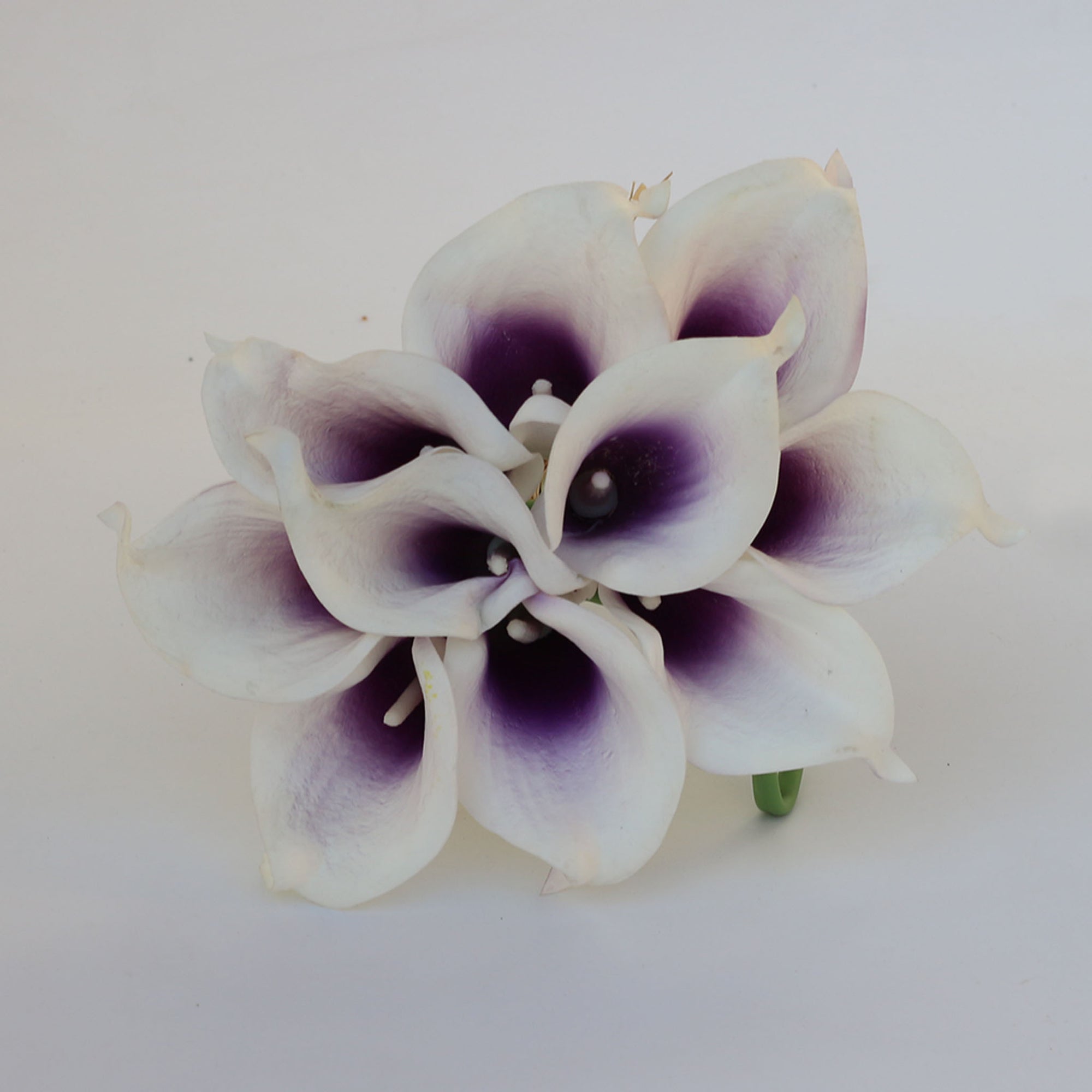 Eggplant Purple Calla Lily Wedding Bouquet