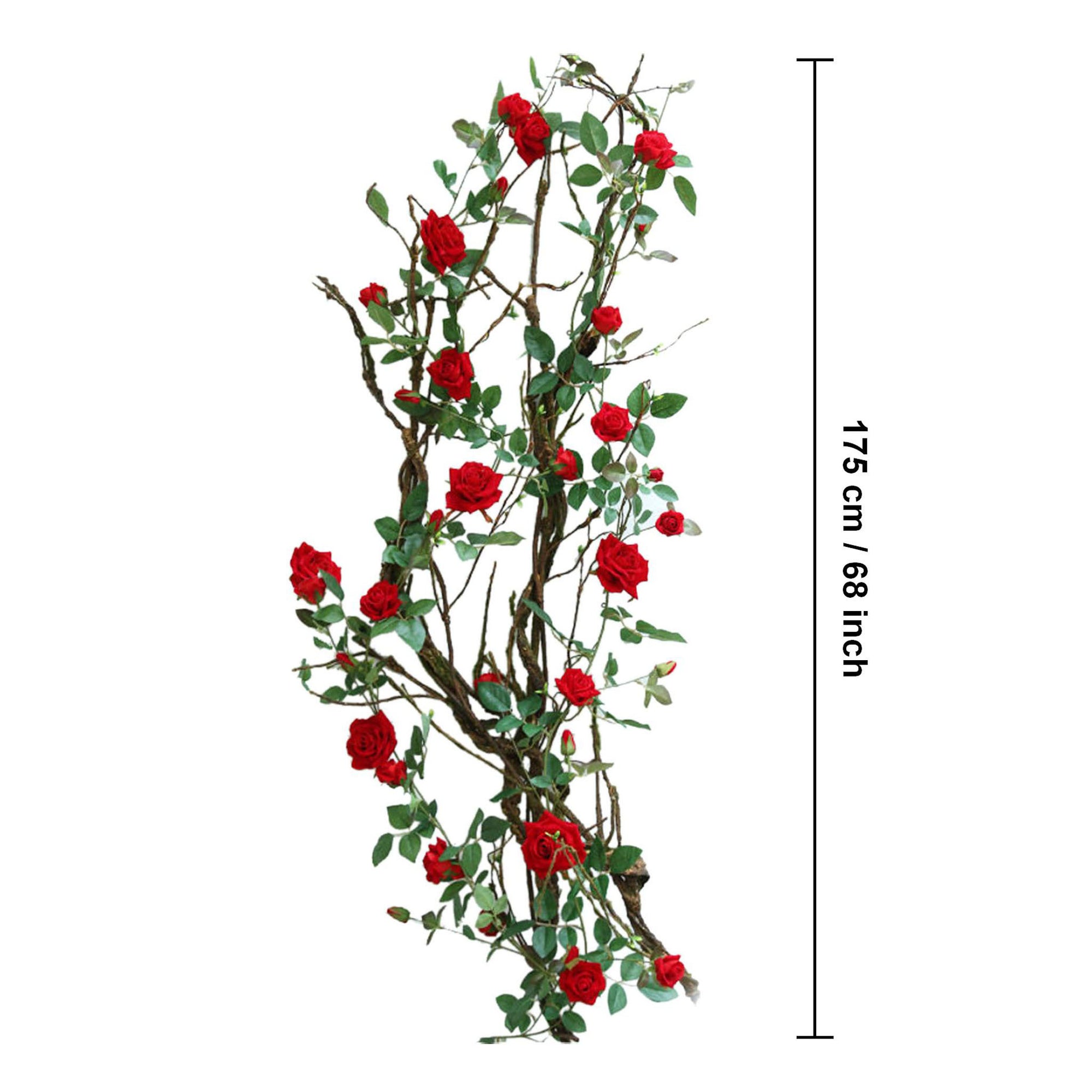 Artificial Flower Vines Velvet Roses Garland
