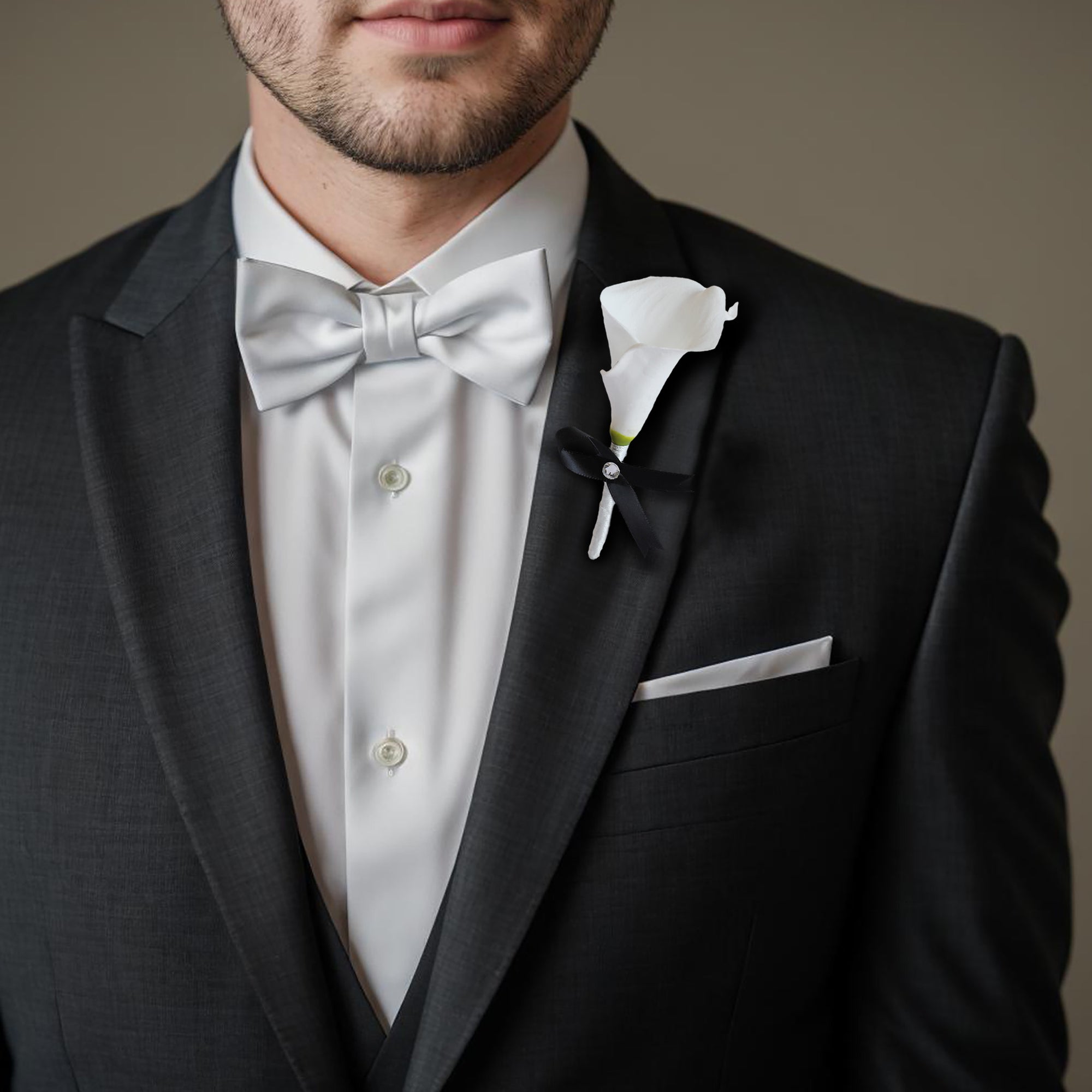 White Calla Lily Bouquets Boutonnieres Corsages