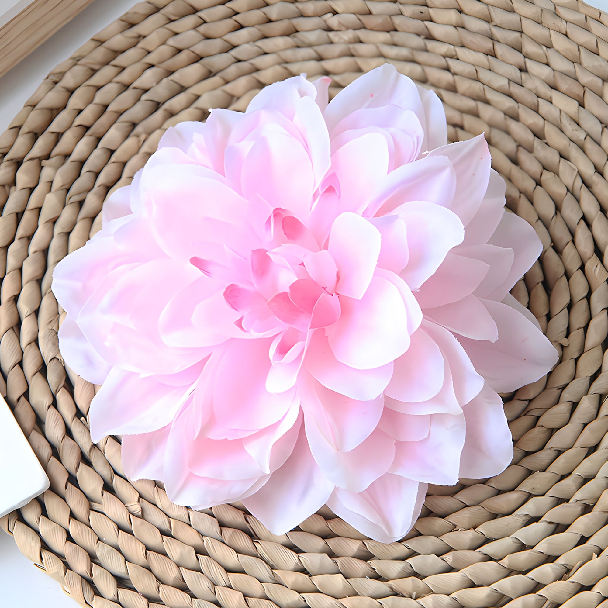 Artificial Dahlia Silk Flower Heads Wholesale Flowers 6"