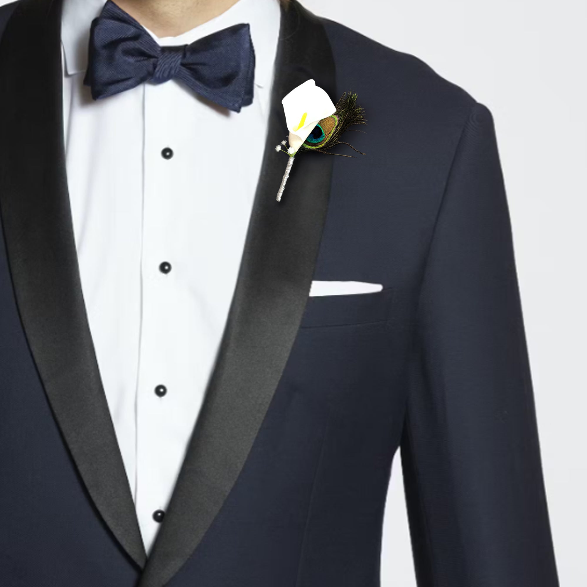 Prom Boutonnieres White Calla Lily Corsages and Boutonnieres