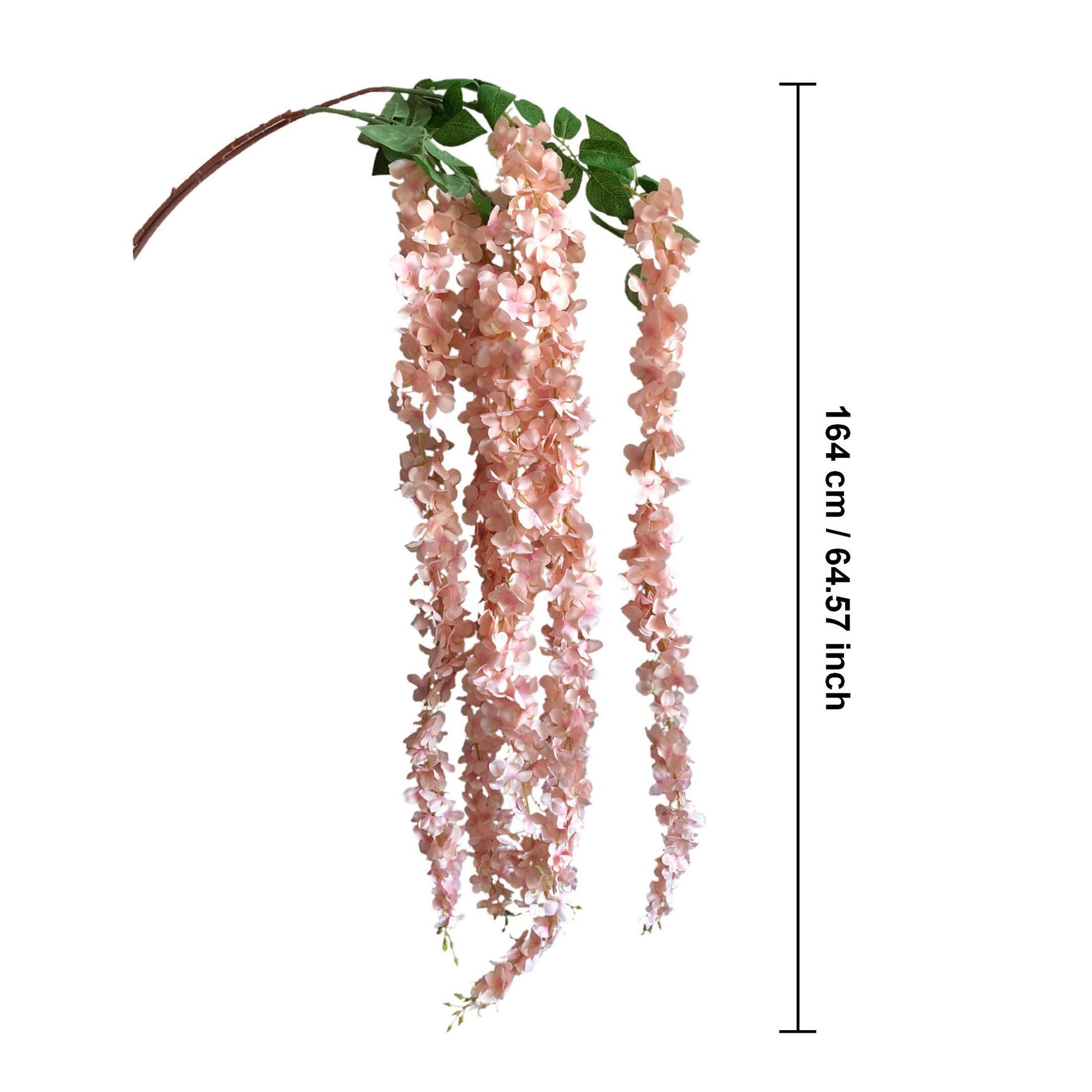 Light Pink Wisteria Artificial Flower Vines
