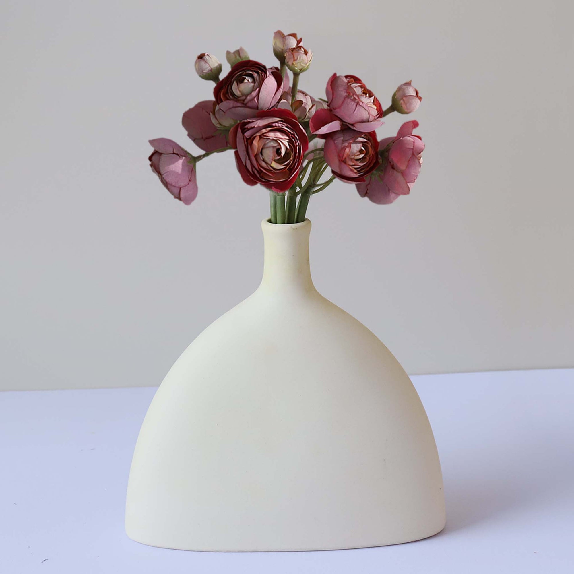 Small Peony Silk Ranunculus Flower Bundle