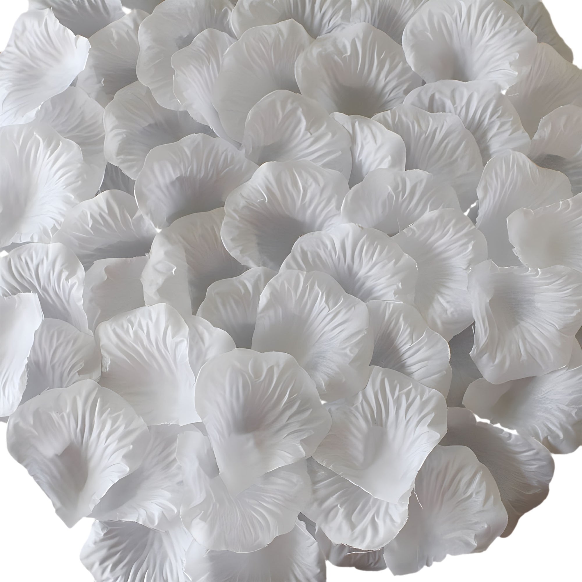 White Rose Petals Bulk Silk Flower Petals for Wedding Confetti