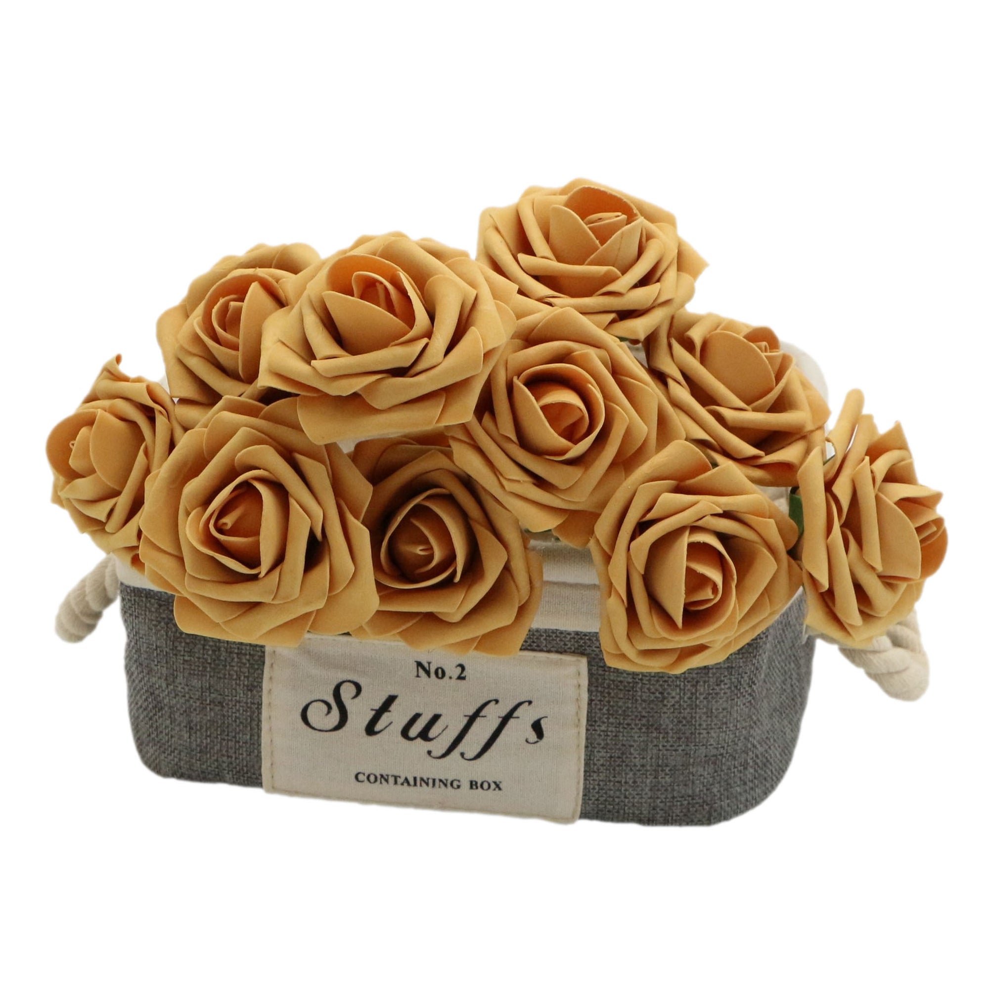 Mustard Wedding Flowers Artificial Roses for Bridal